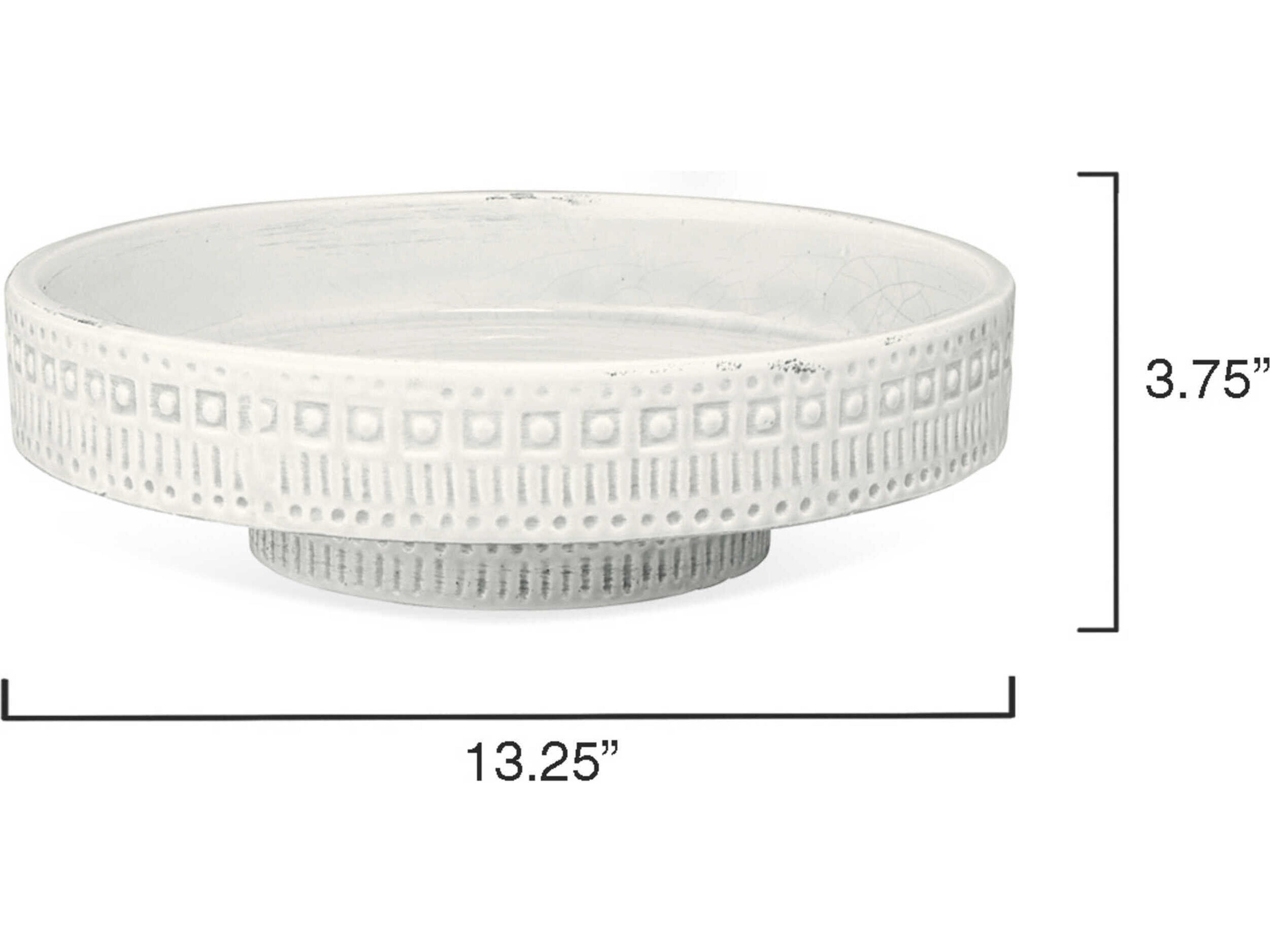 Jamie Young Coco White Pedestal