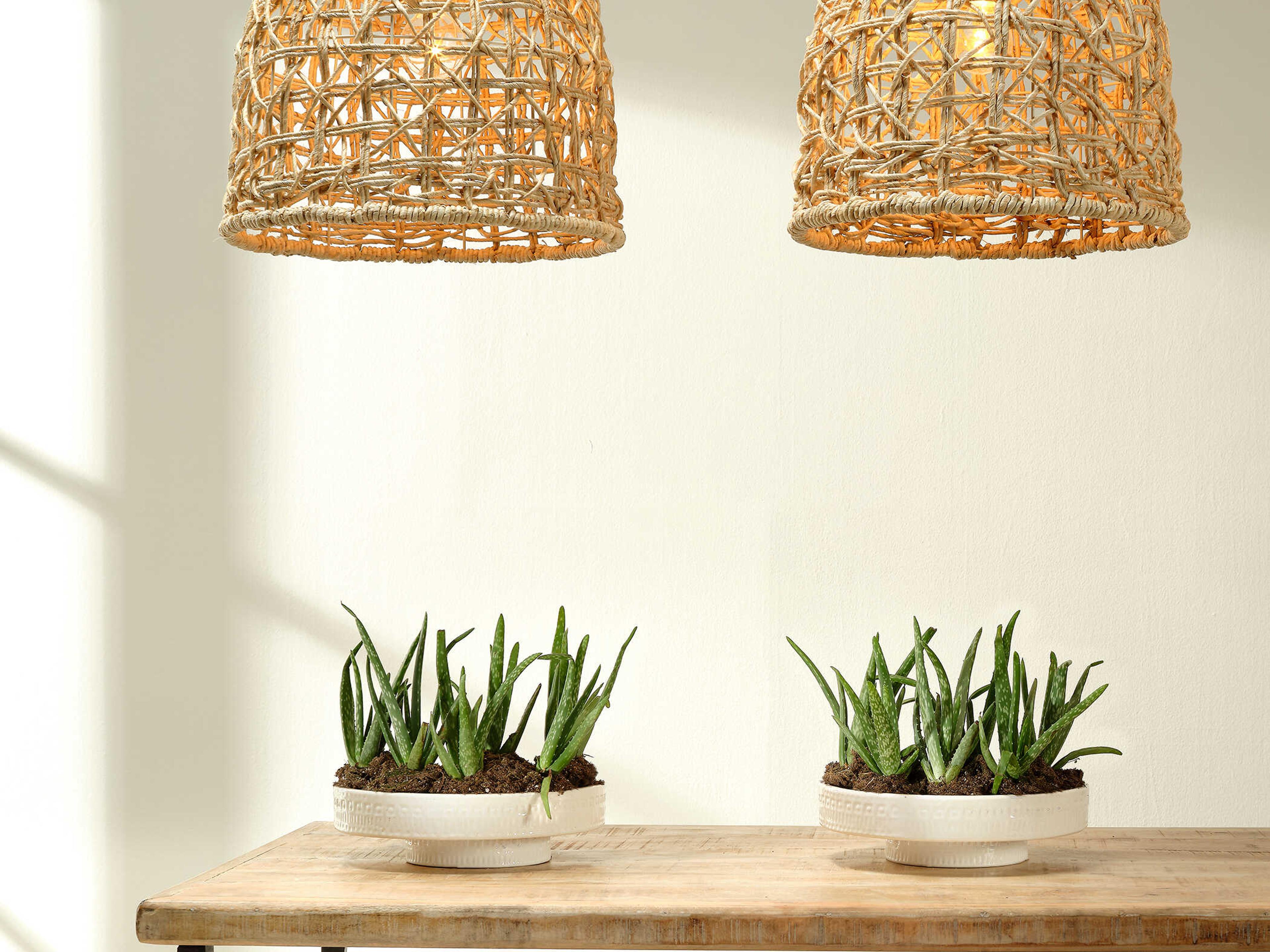 Jamie Young Coco White Pedestal