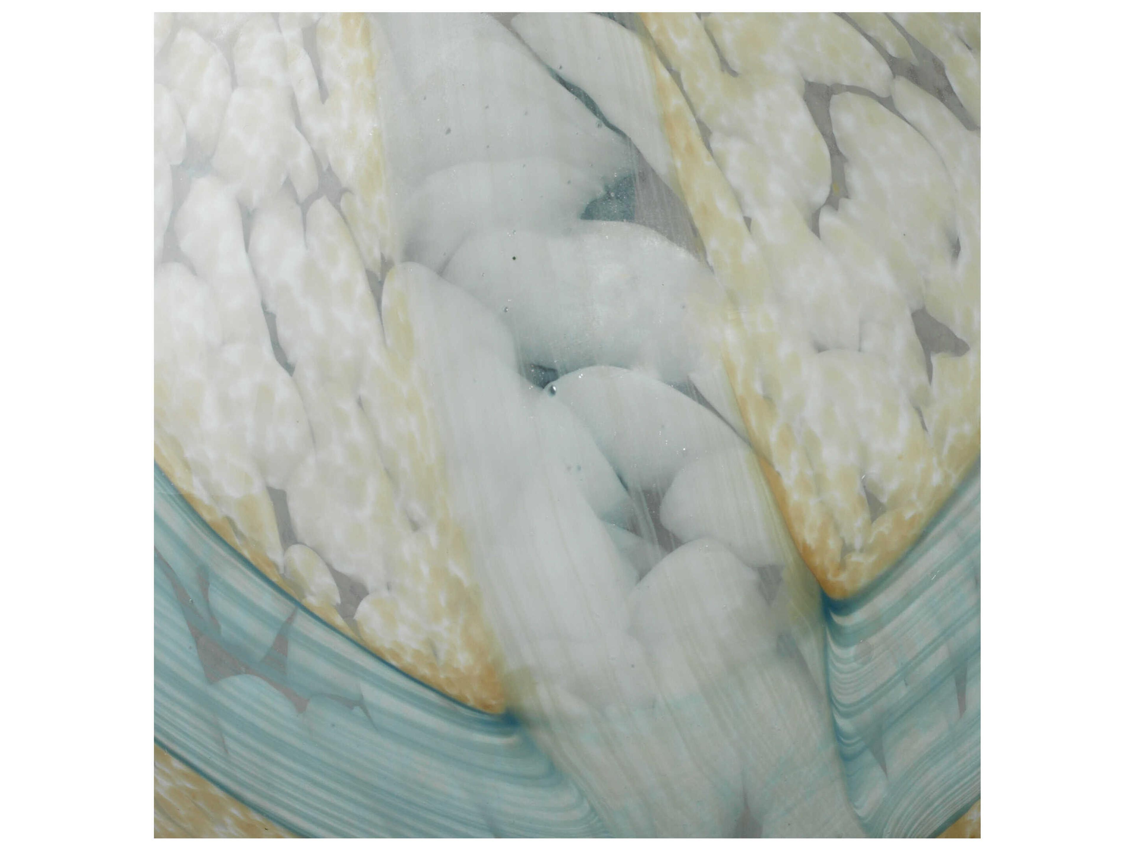 Jamie Young Pale Blue Cosmos Glass Balls Set of 2