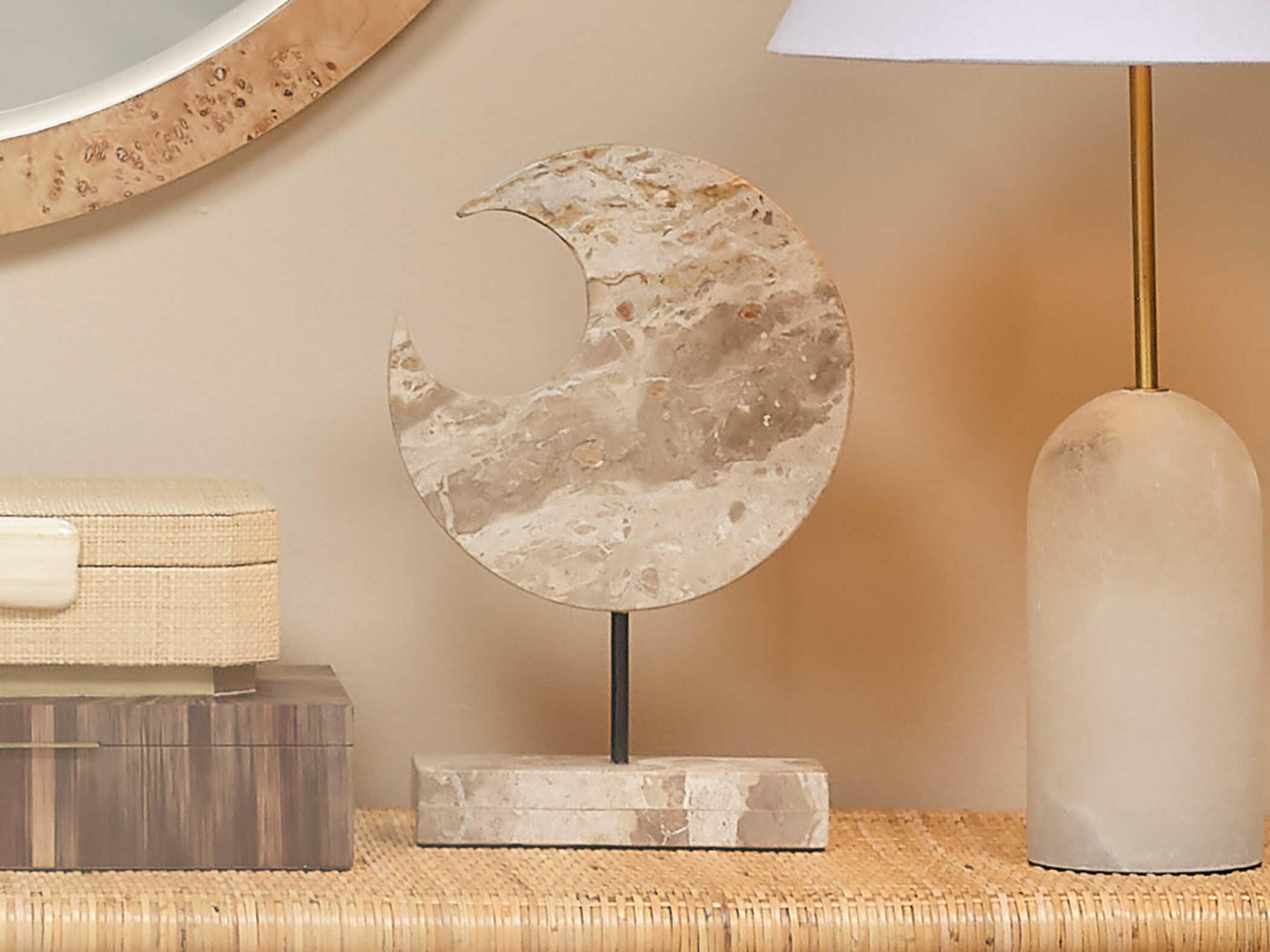 Jamie Young Crescent Marble Stand