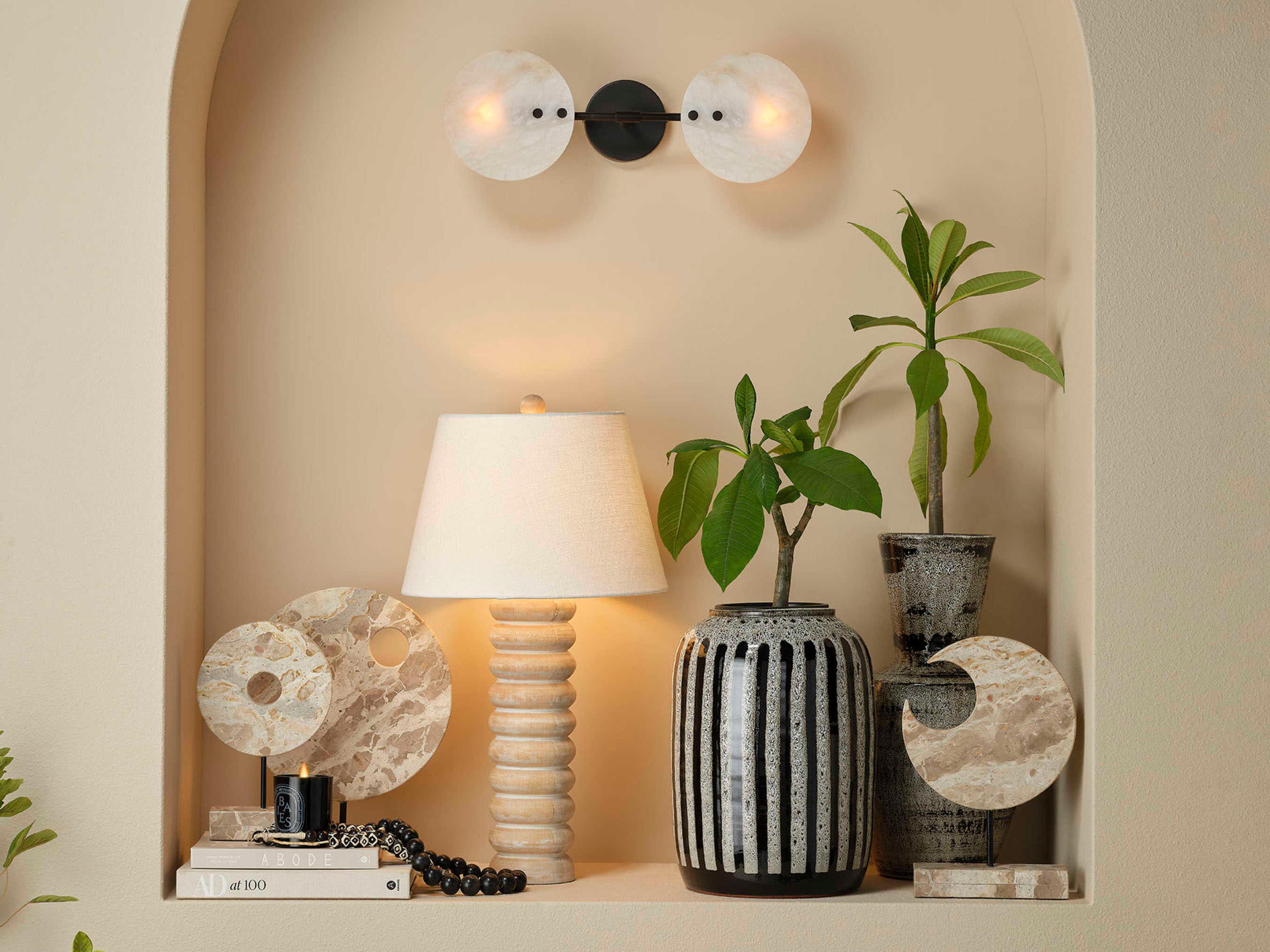 Jamie Young Crescent Marble Stand