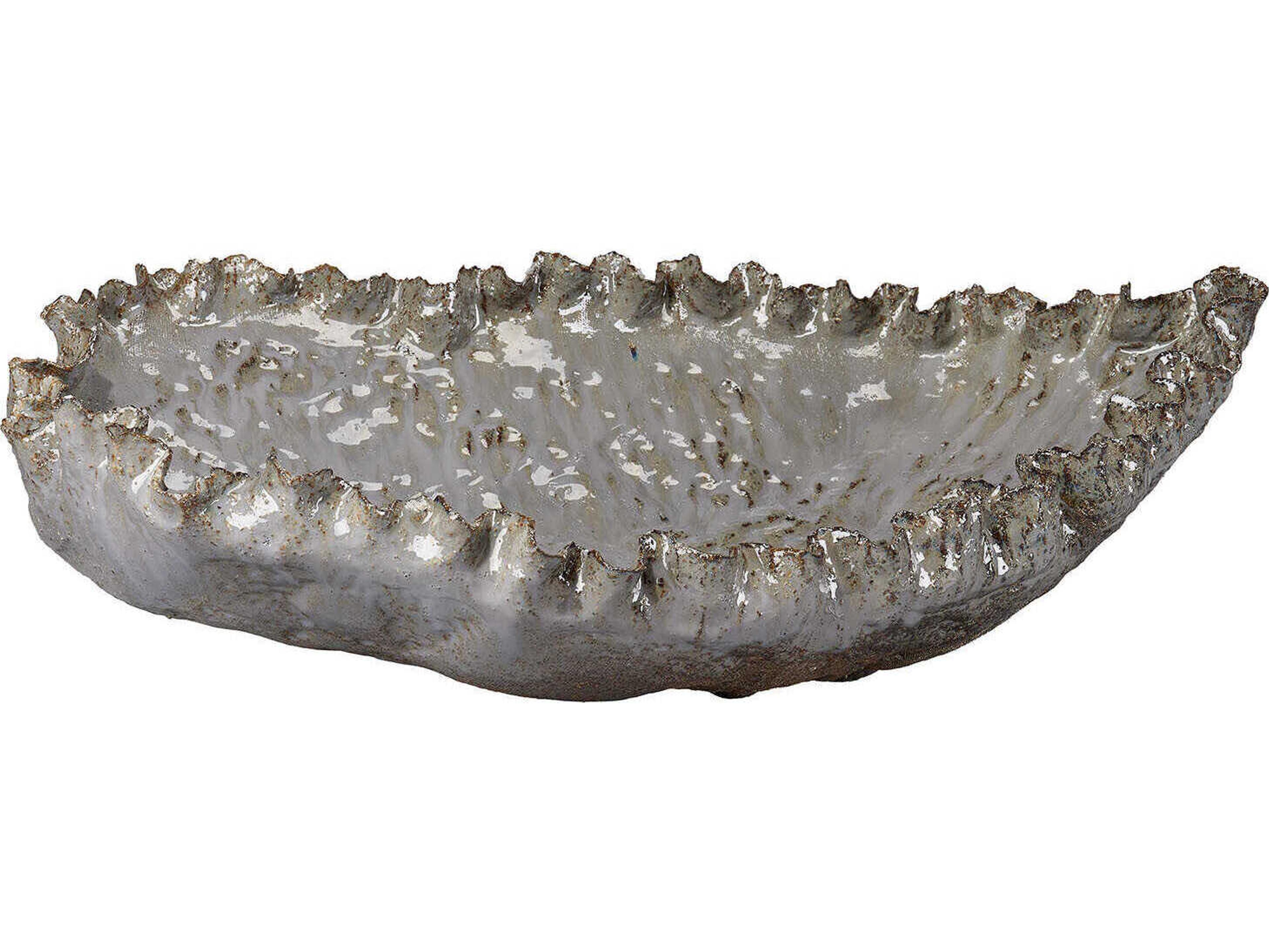 Crustacean Grey Decorative Bowl