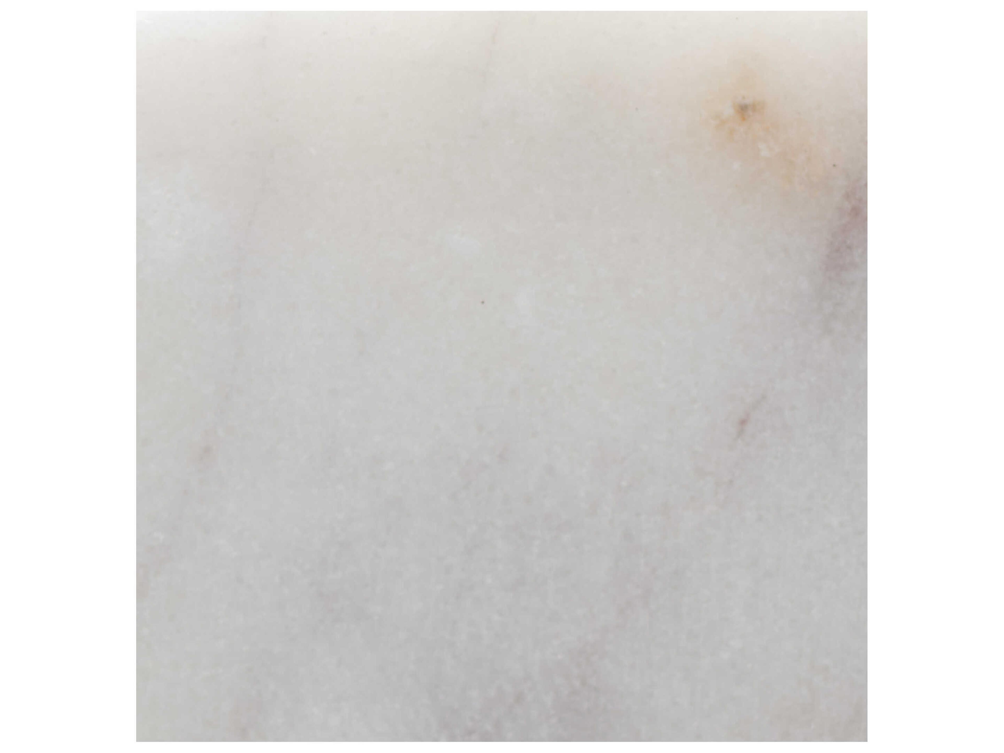 Jamie Young Flux White Marble 6" High Sculpture