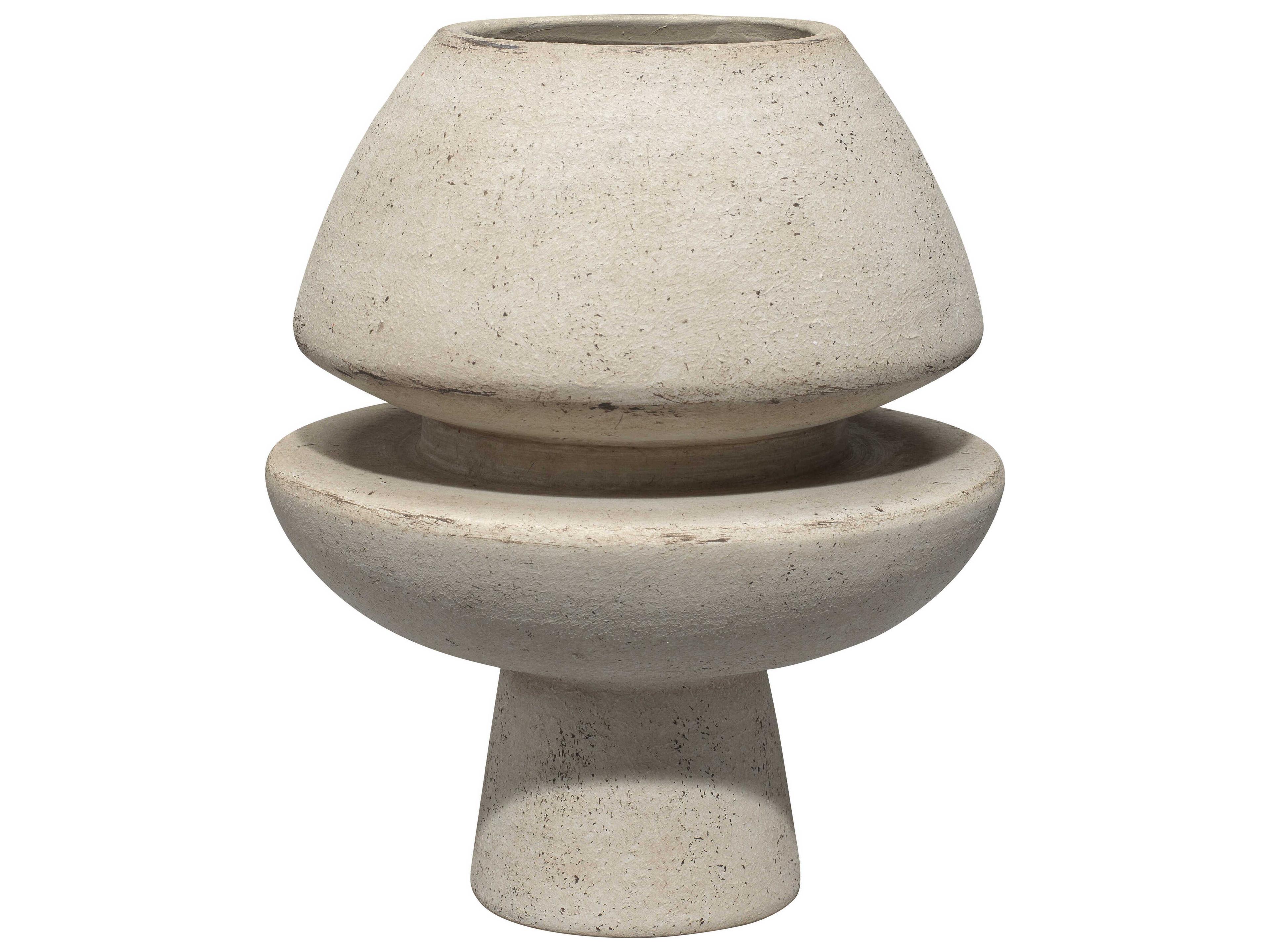 Foundation Off White Ceramic Vase