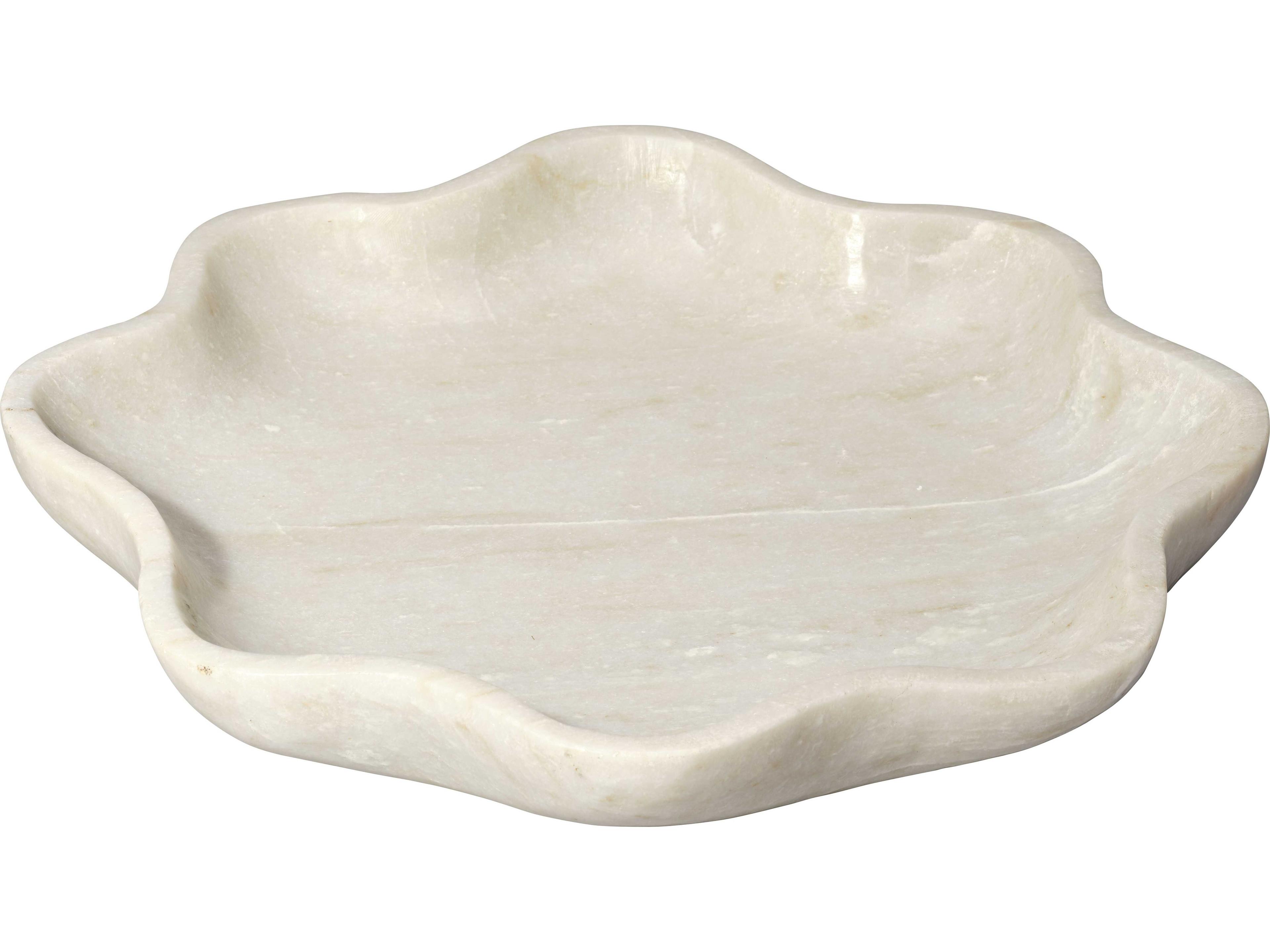 Frill White Decorative Plate