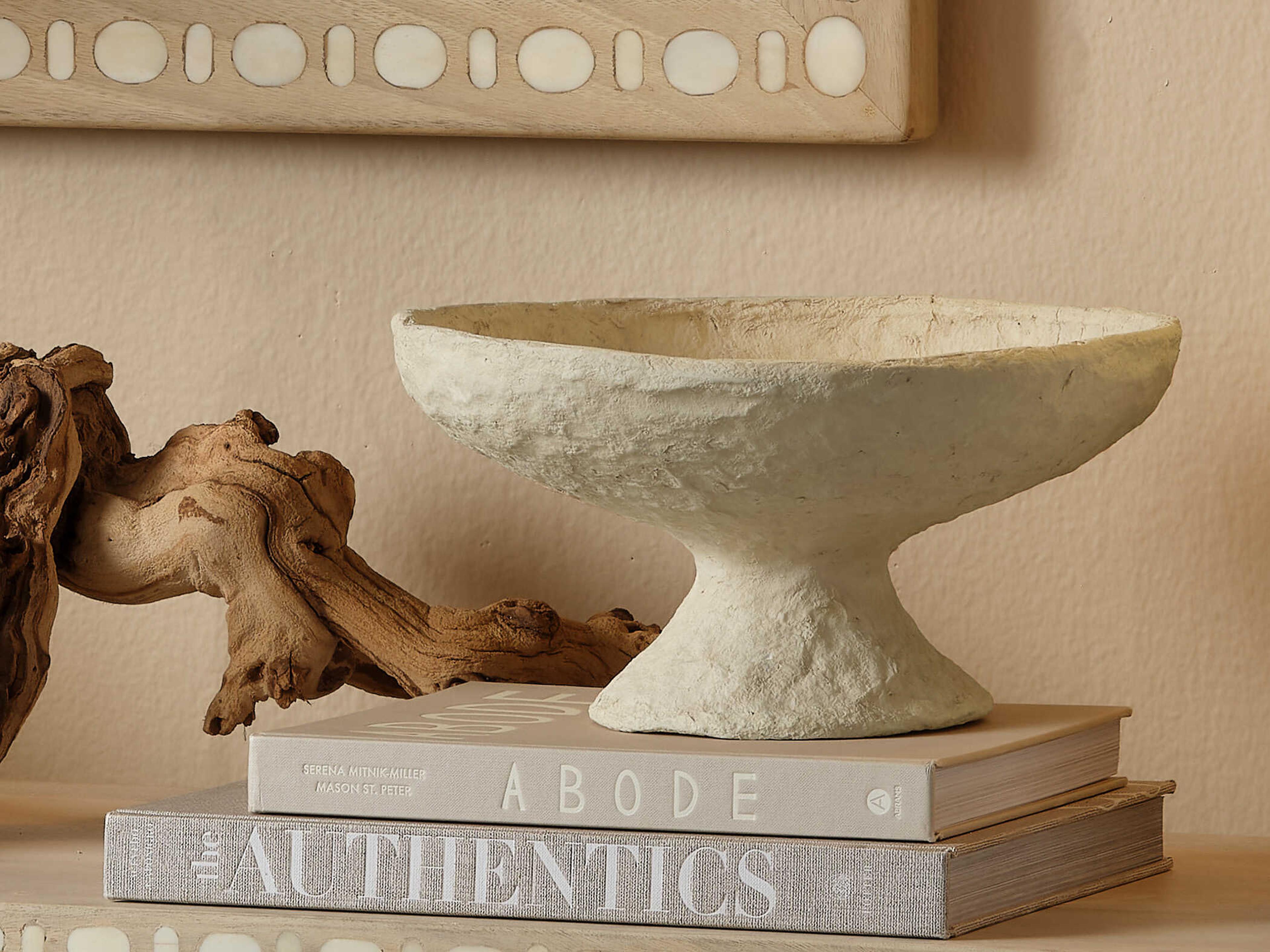 Jamie Young Garden Cream Decorative Bowl