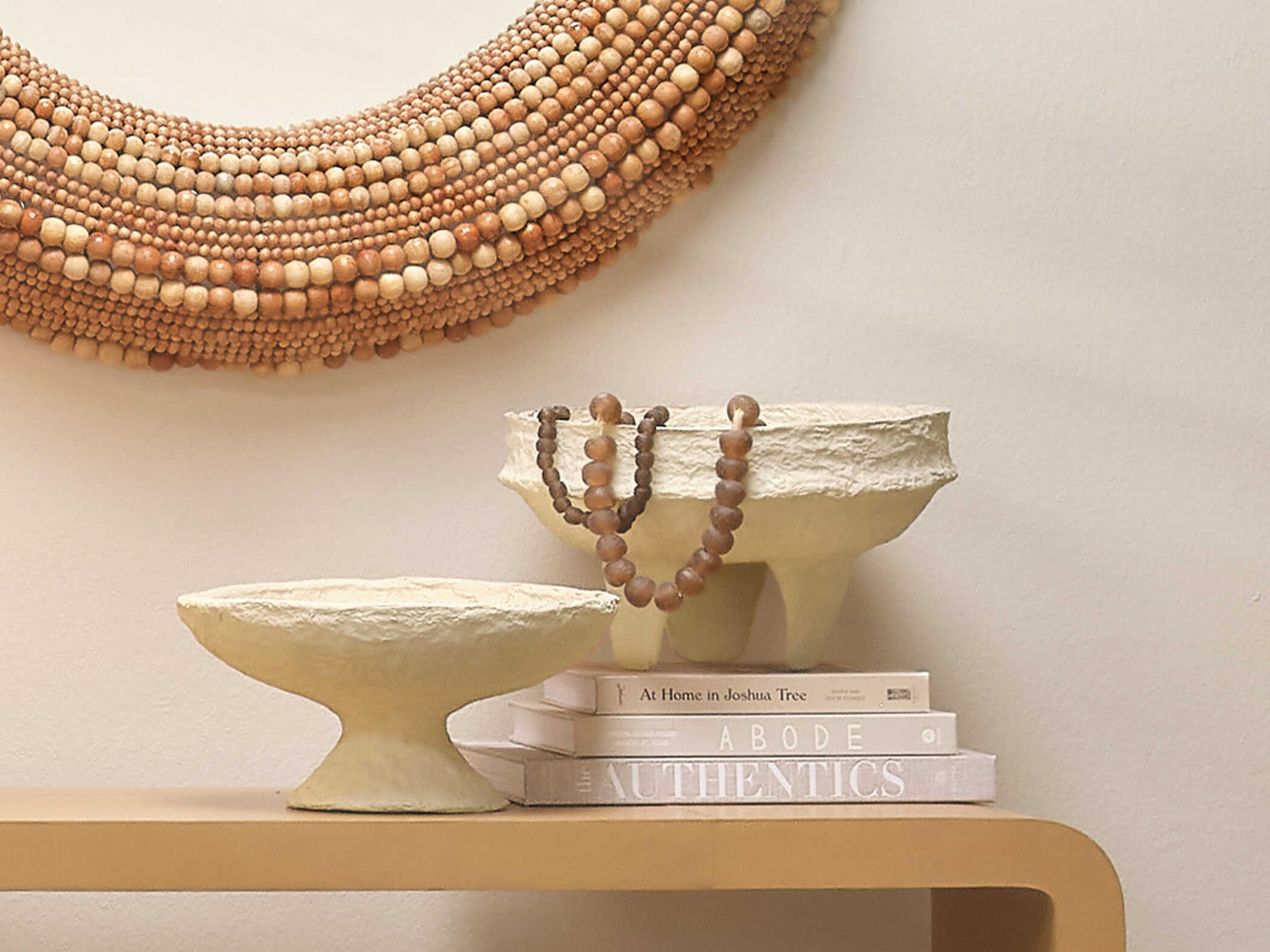 Jamie Young Garden Cream Decorative Bowl