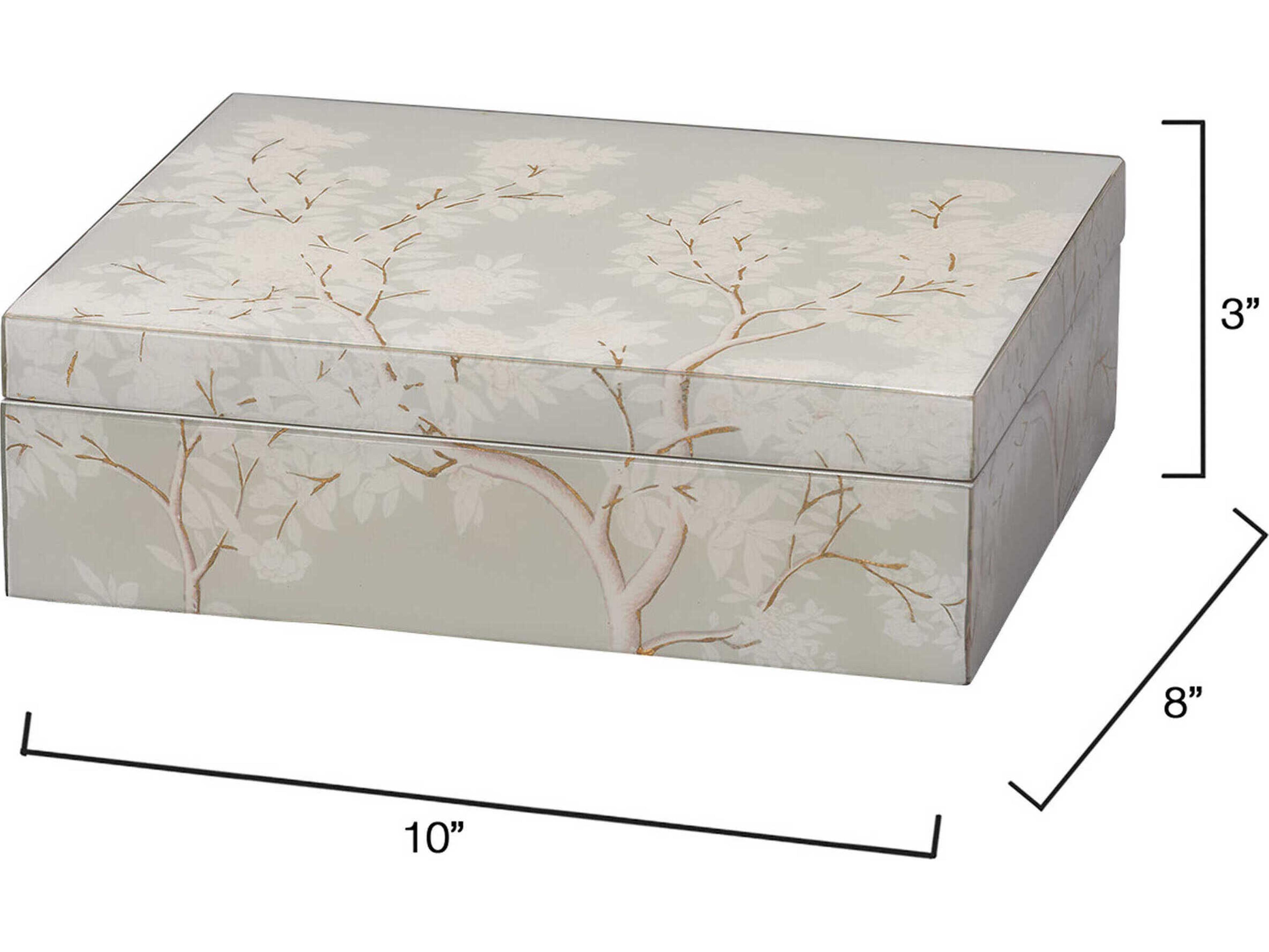 Jamie Young Garland Grey Jewelry Box