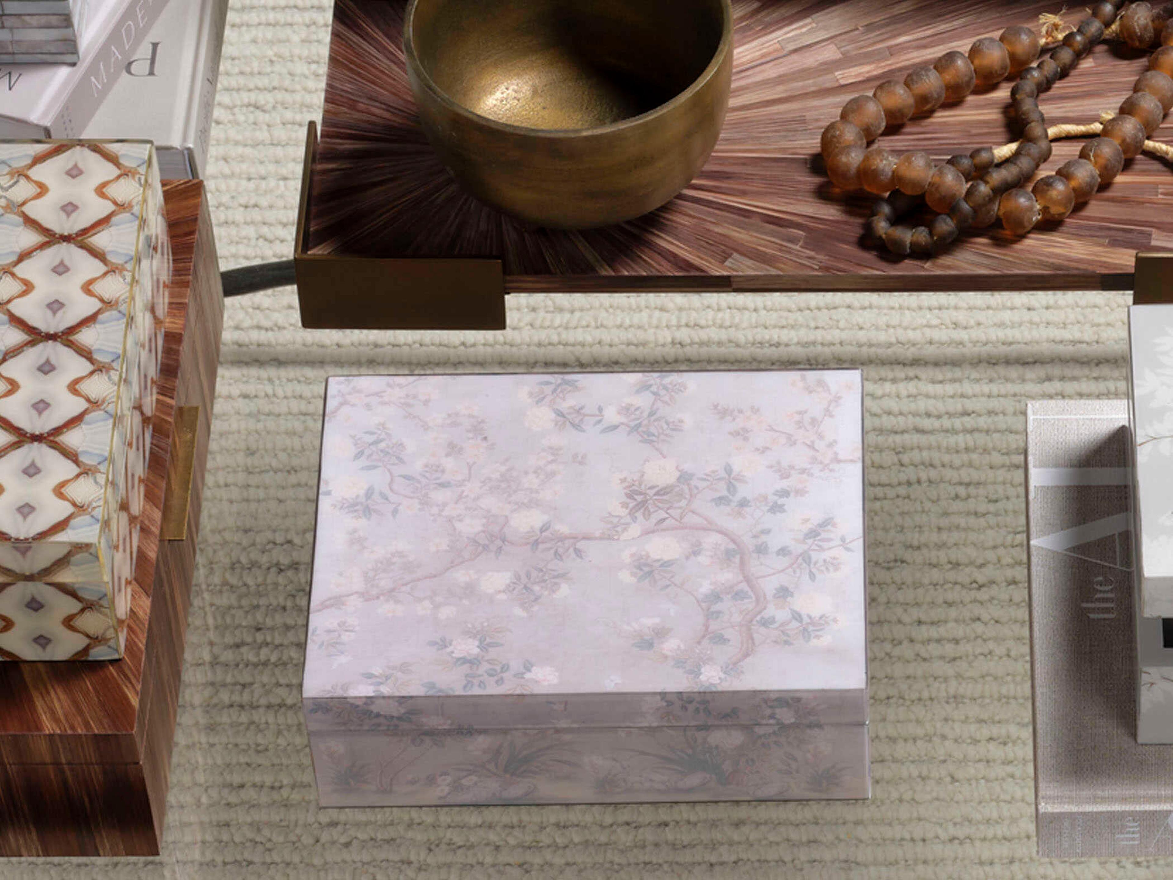 Jamie Young Garland Purple Jewelry Box