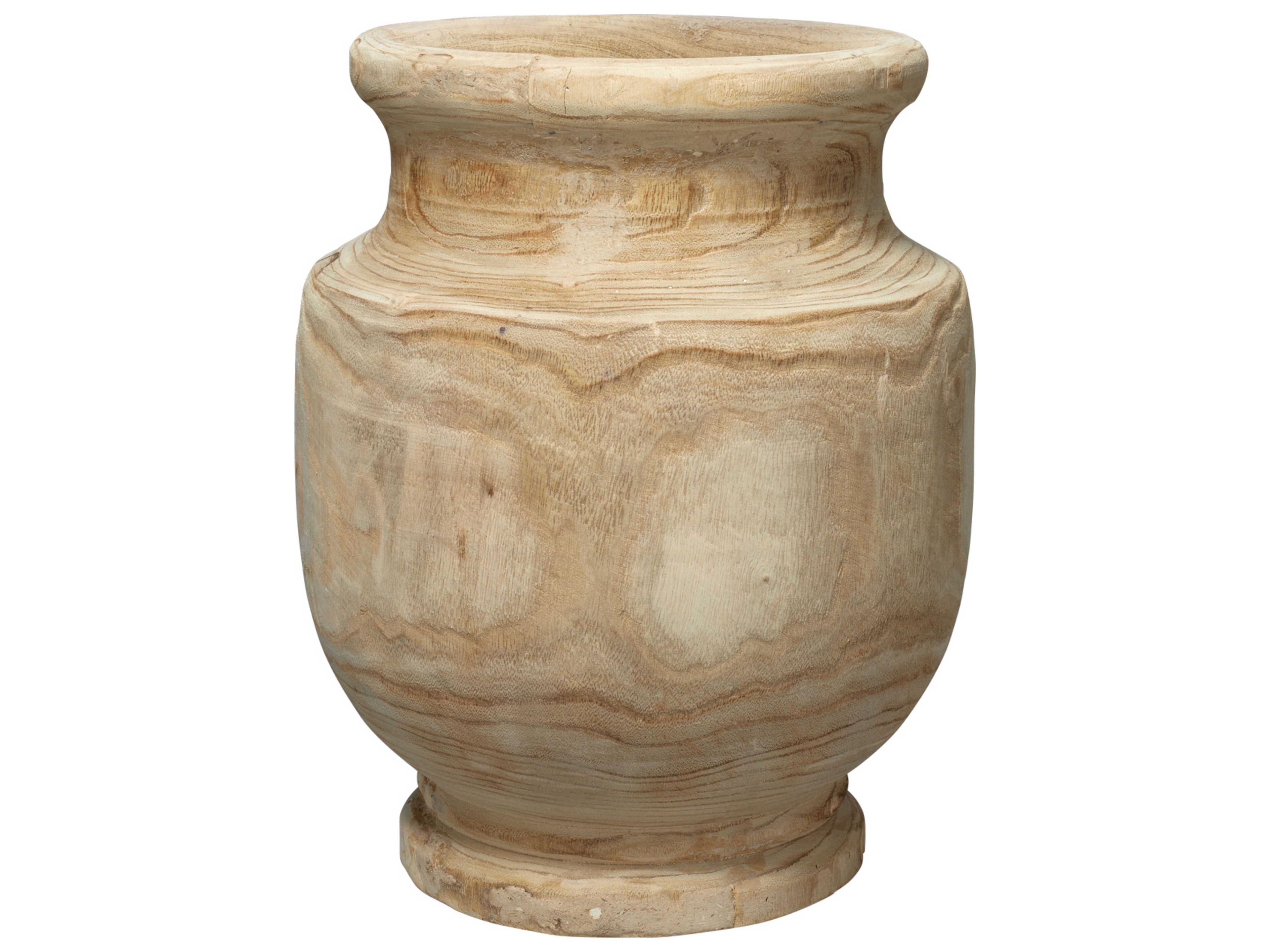 Jamie Young Laguna Natural Wooden Vase
