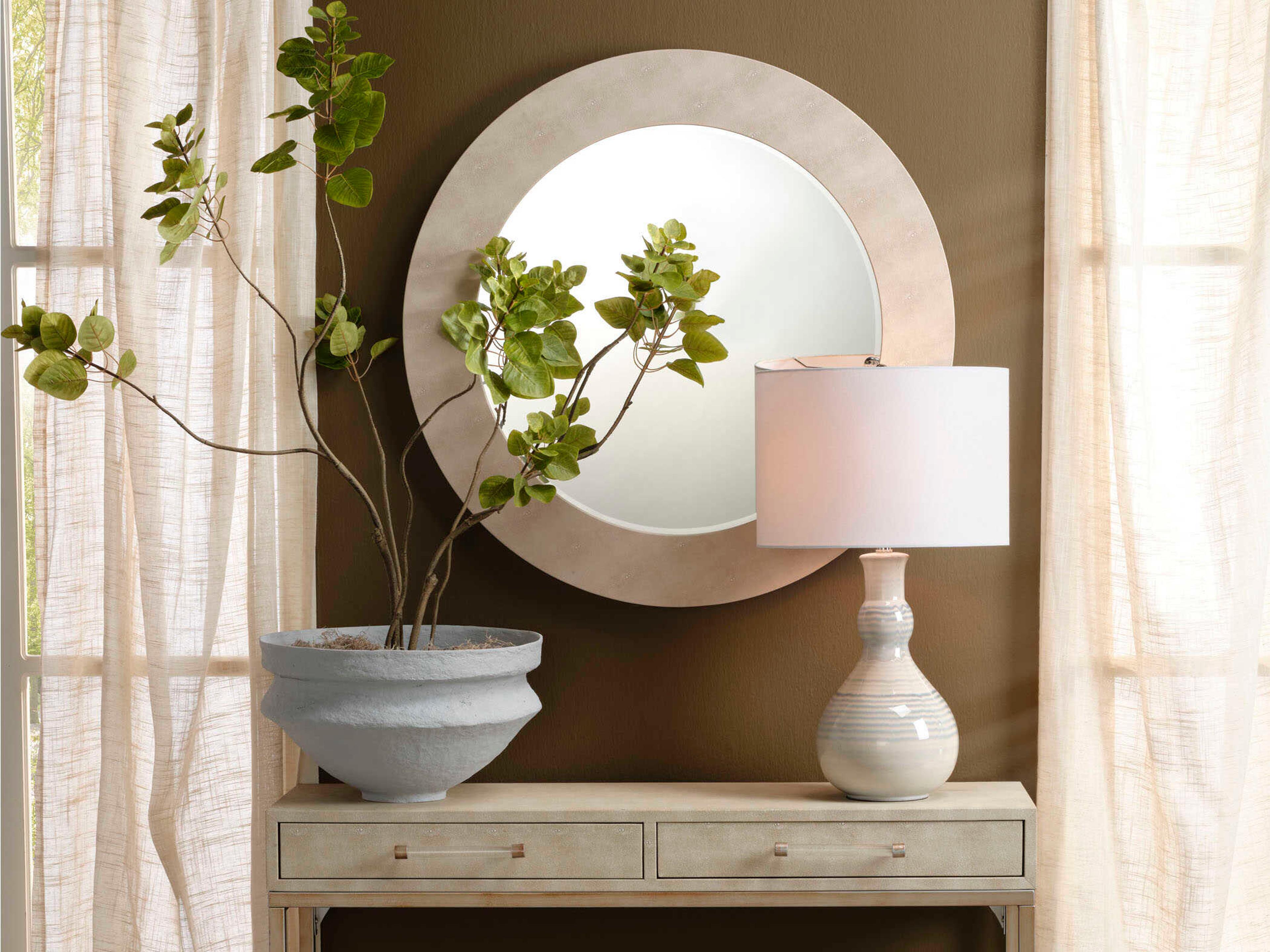 Jamie Young Landscape Blue Decorative Bowl