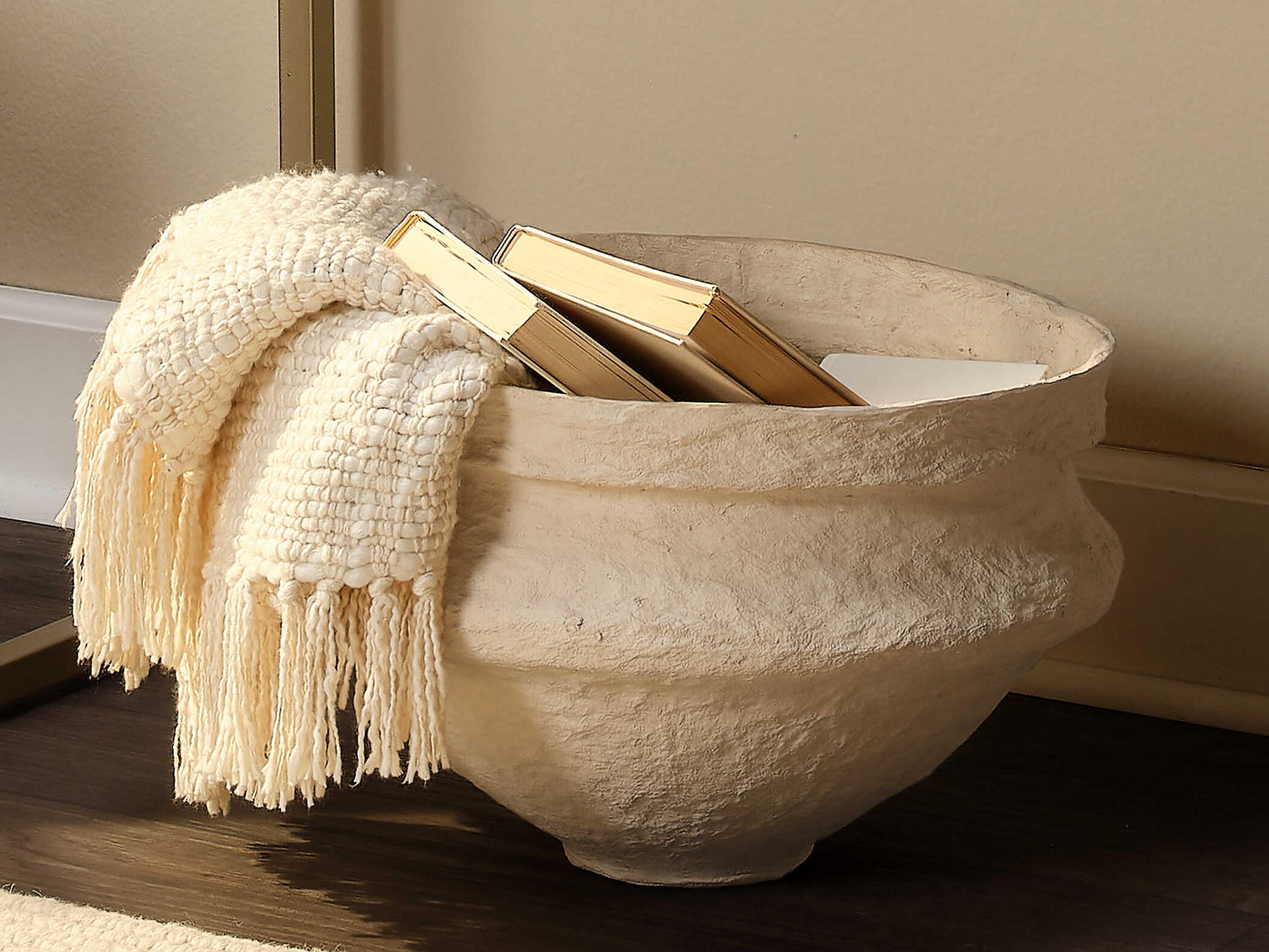 Jamie Young Landscape Cream Decorative Bowl