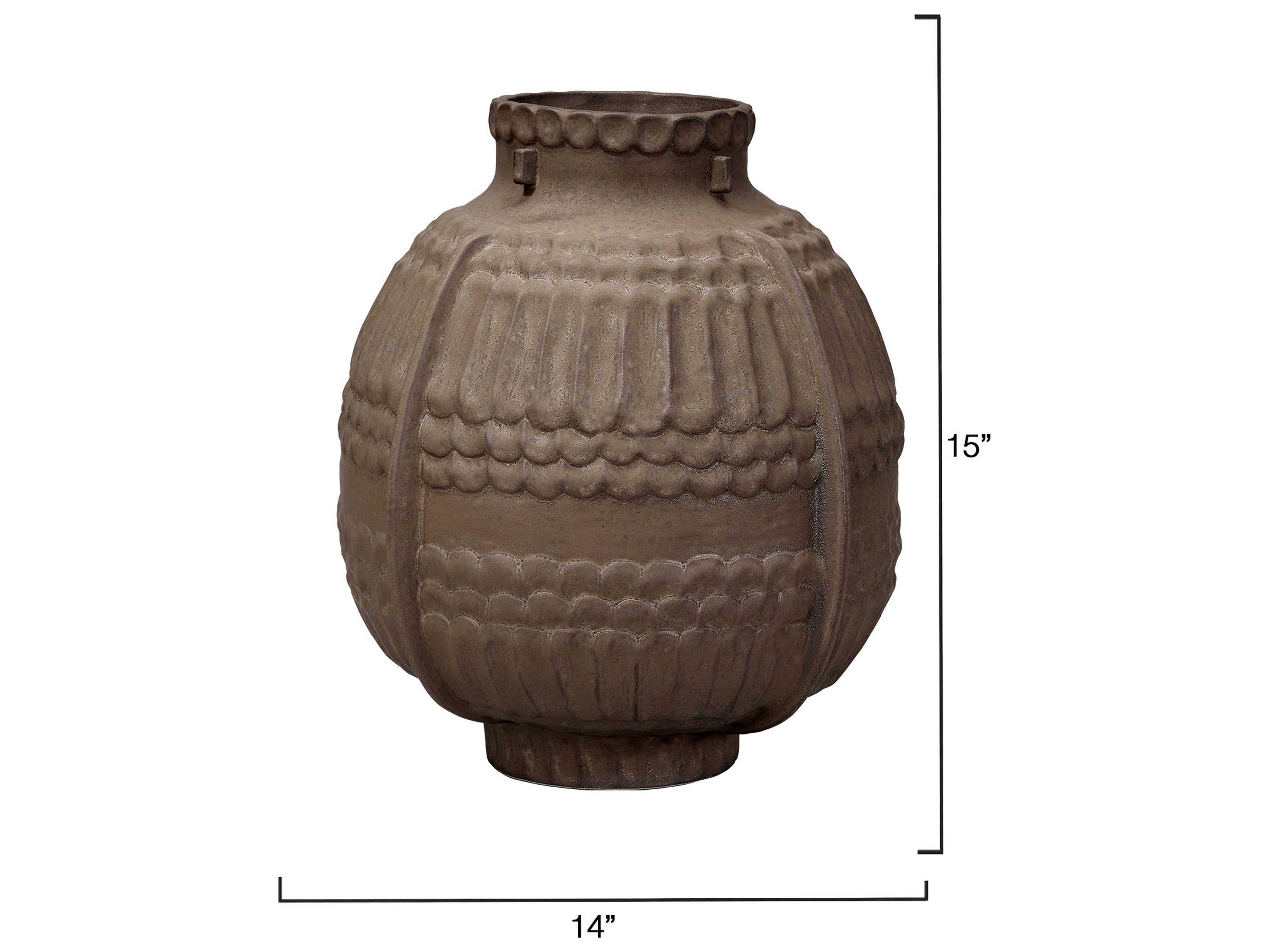 Jamie Young Legend Brown Vase