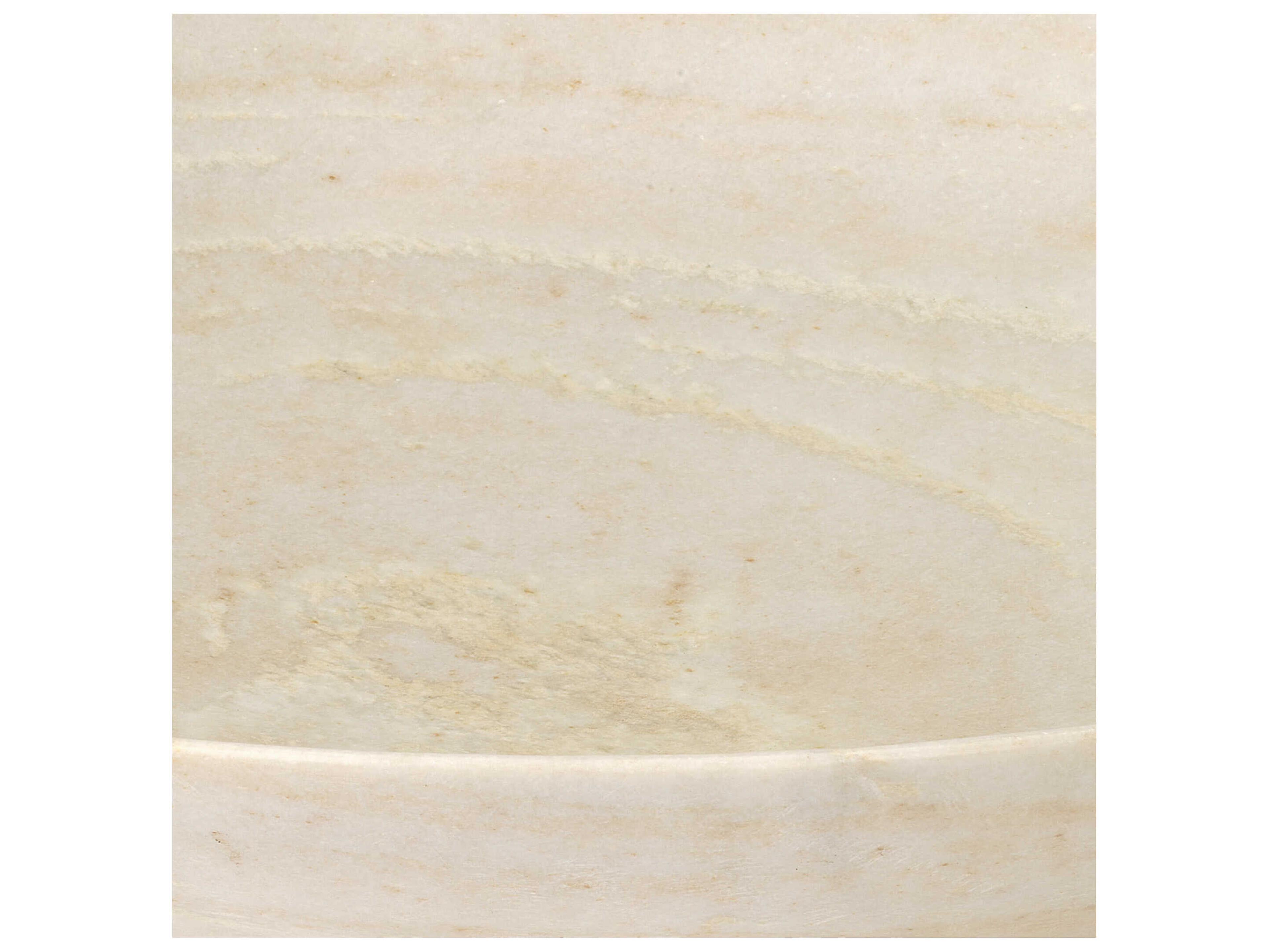 Jamie Young Extra Large White Marble Bowl