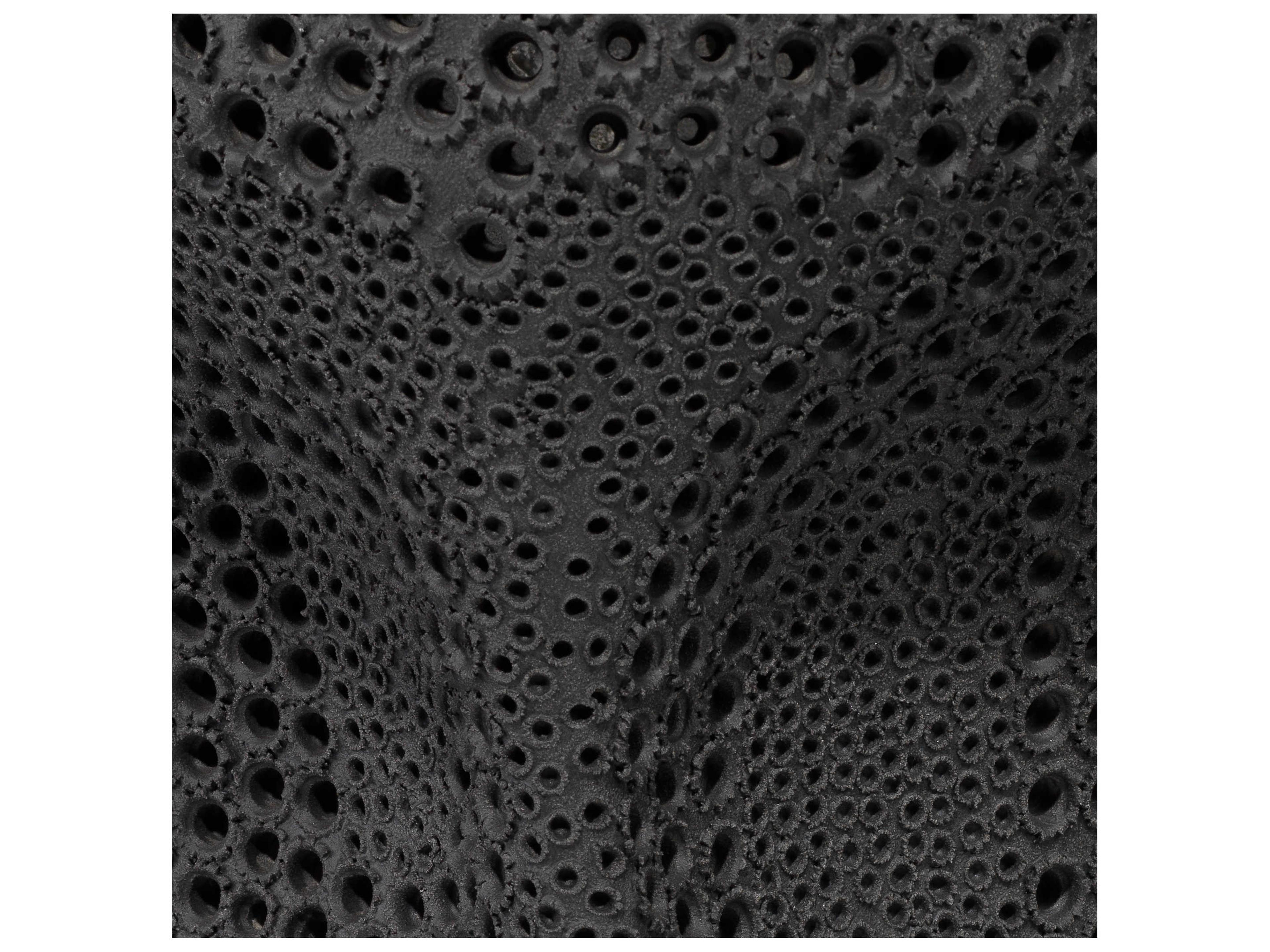 Jamie Young Night Sky Matte Black Porcelain Vase