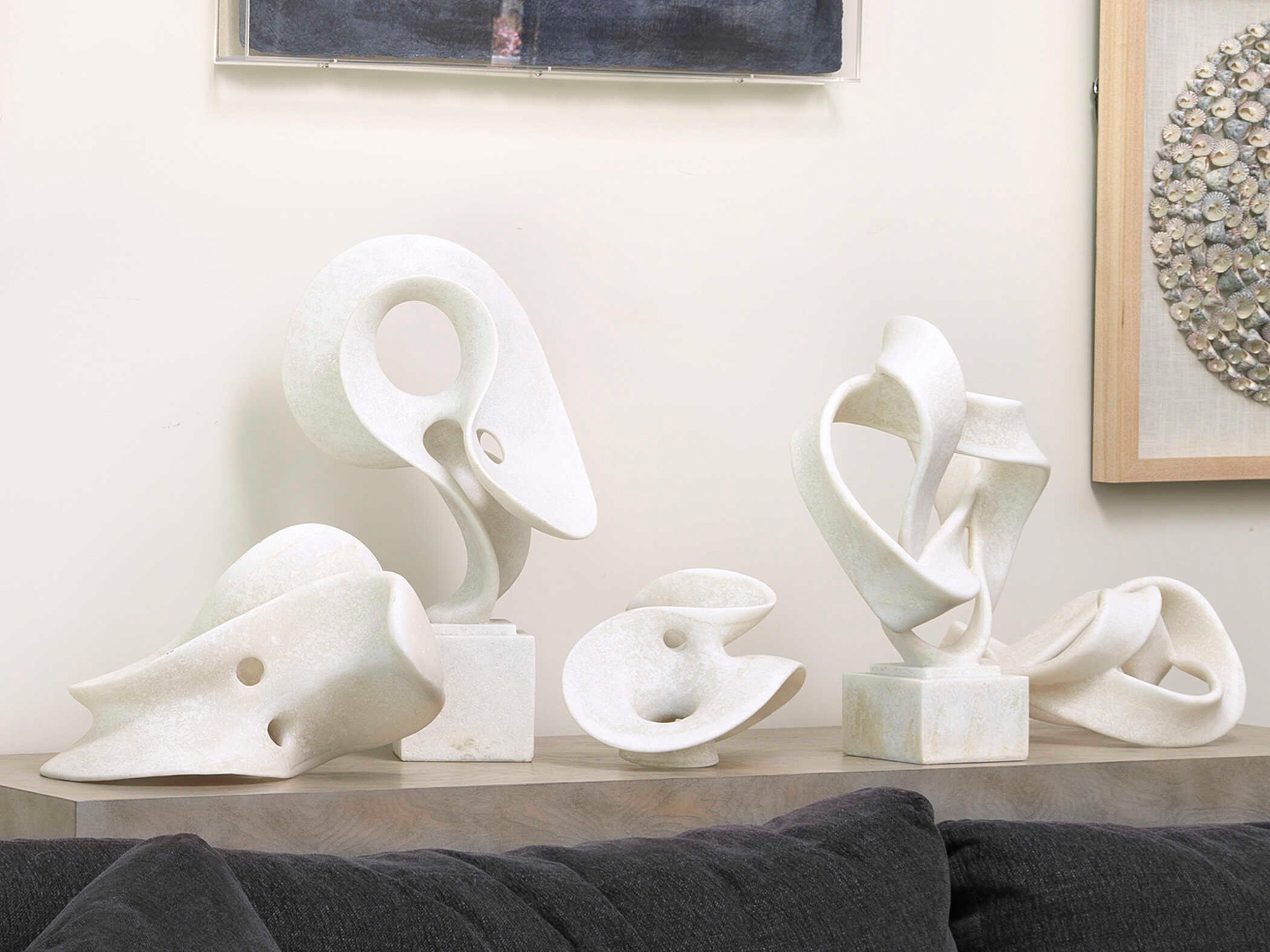 Jamie Young Off White Sculpture