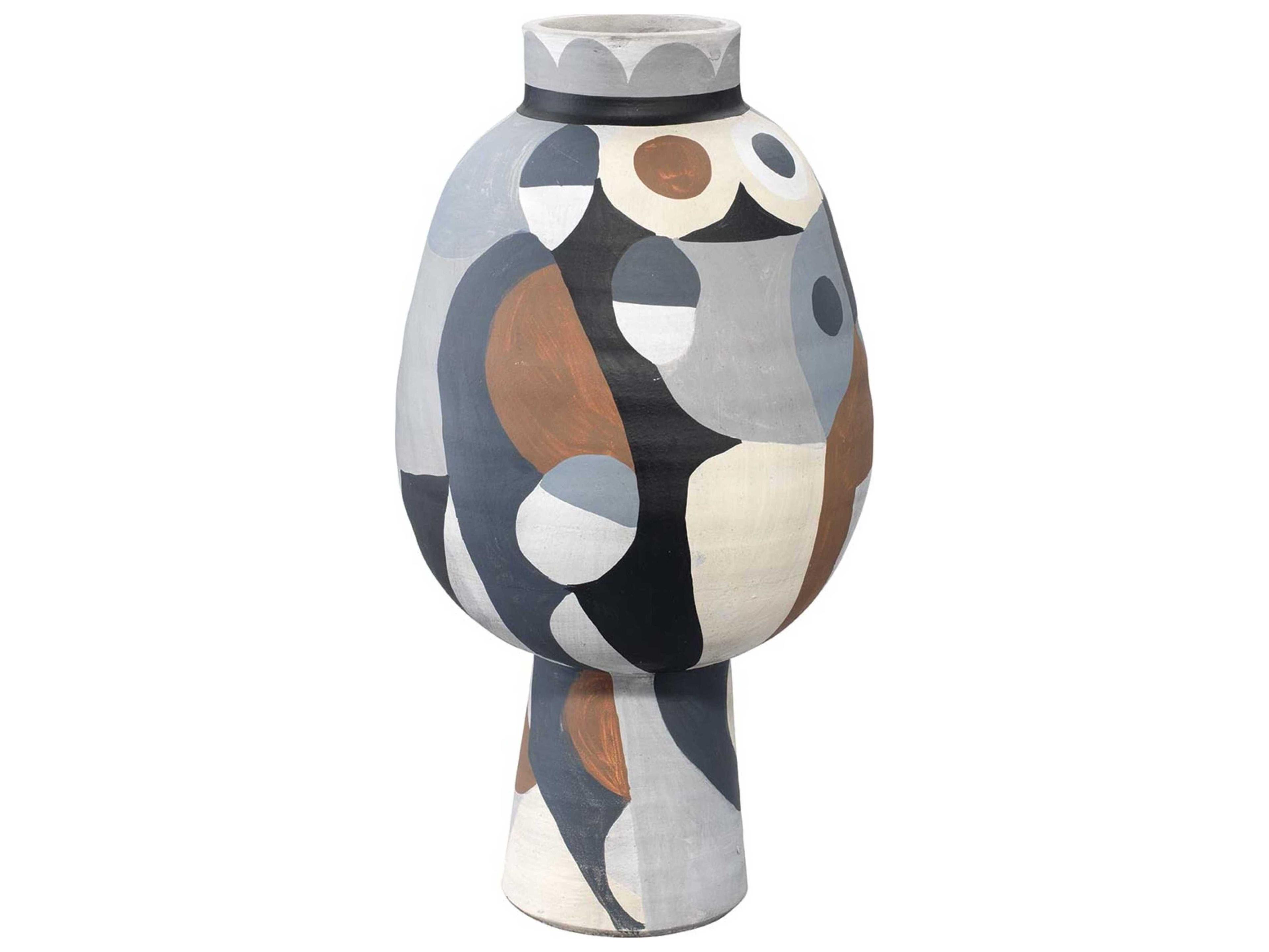 Pablo Neutral Medium Vase