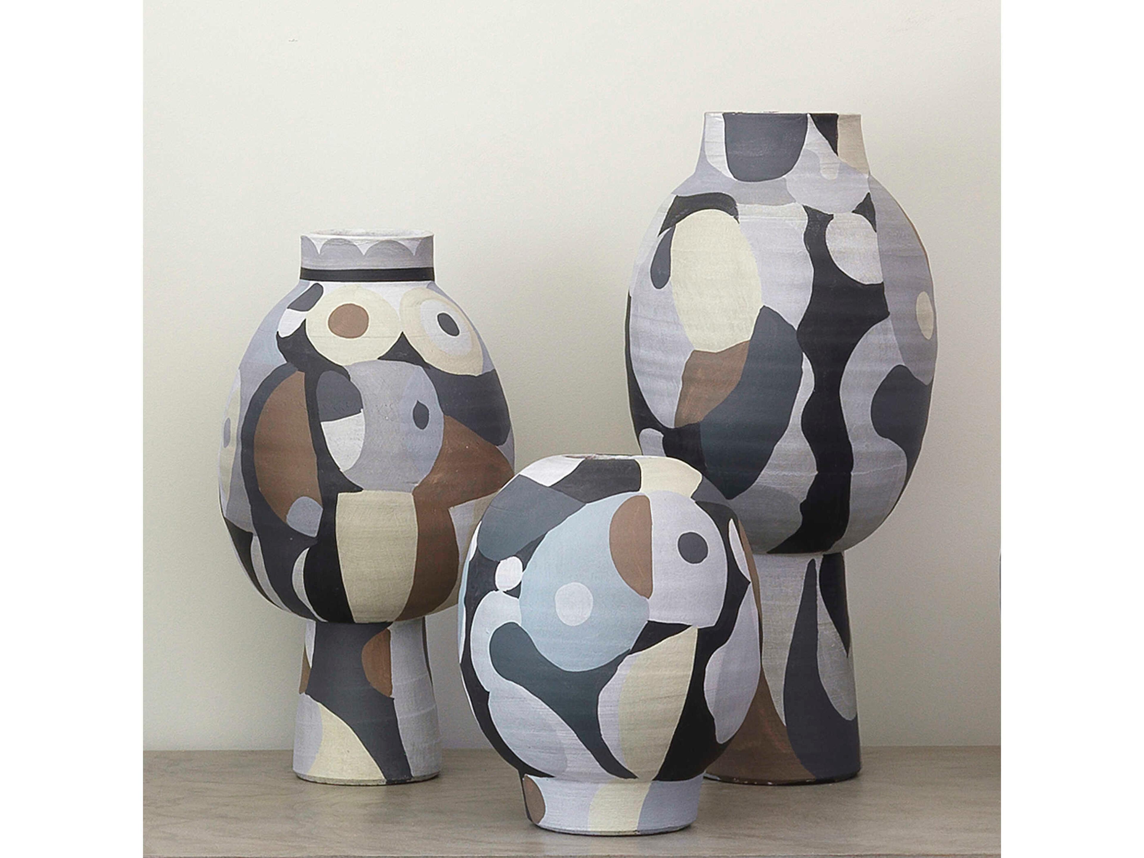 Jamie Young Pablo Neutral Medium Vase