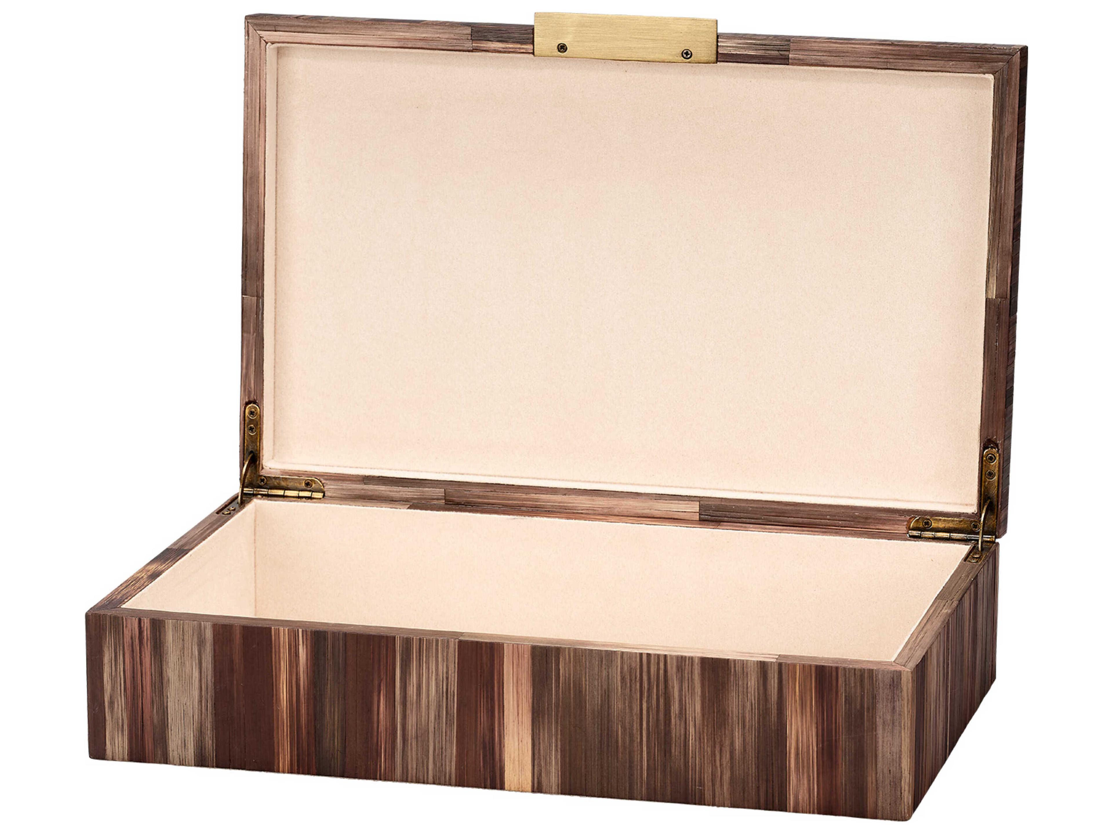 Jamie Young Palm Marquetry Box