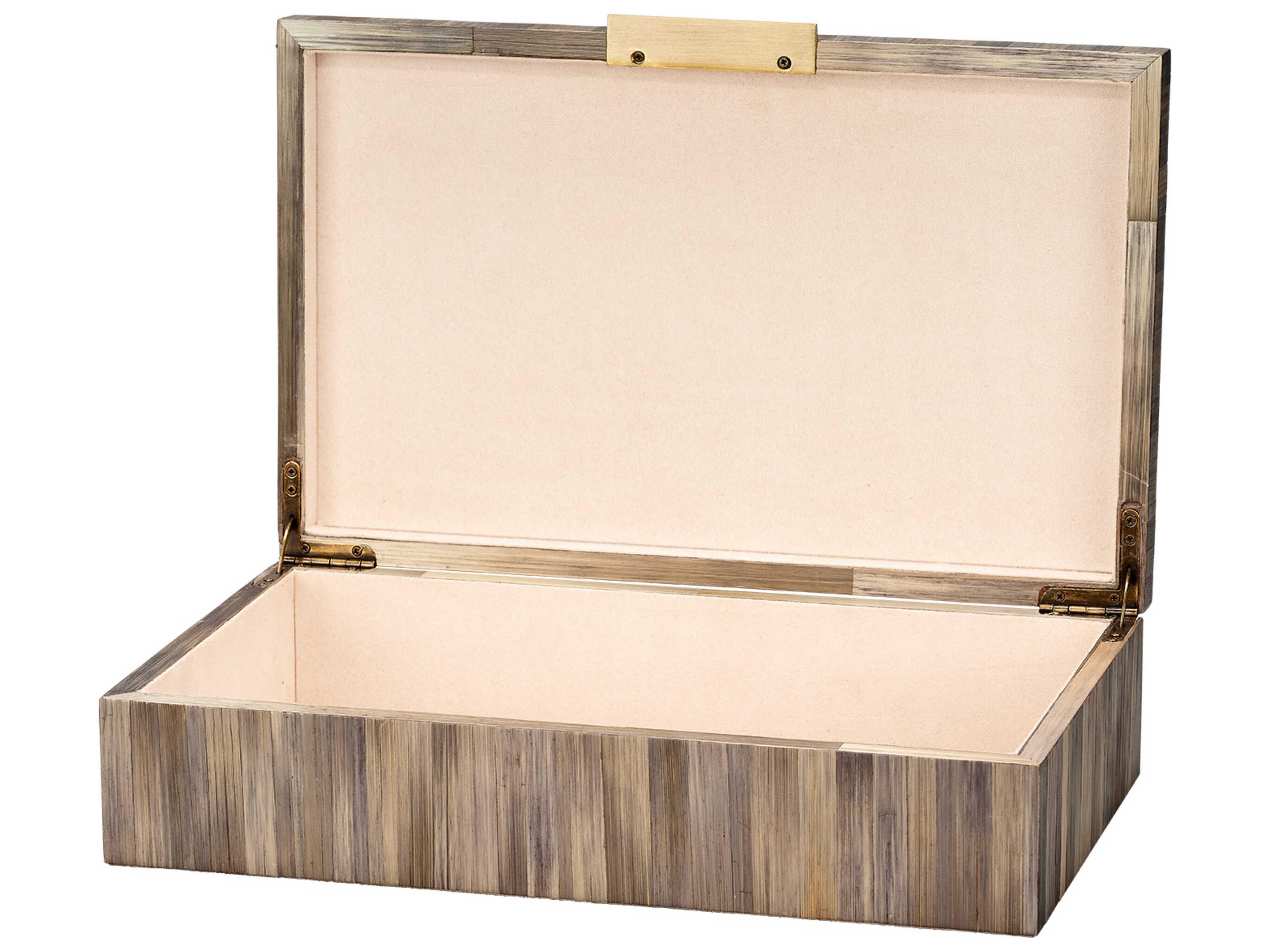 Jamie Young Palm Marquetry Box