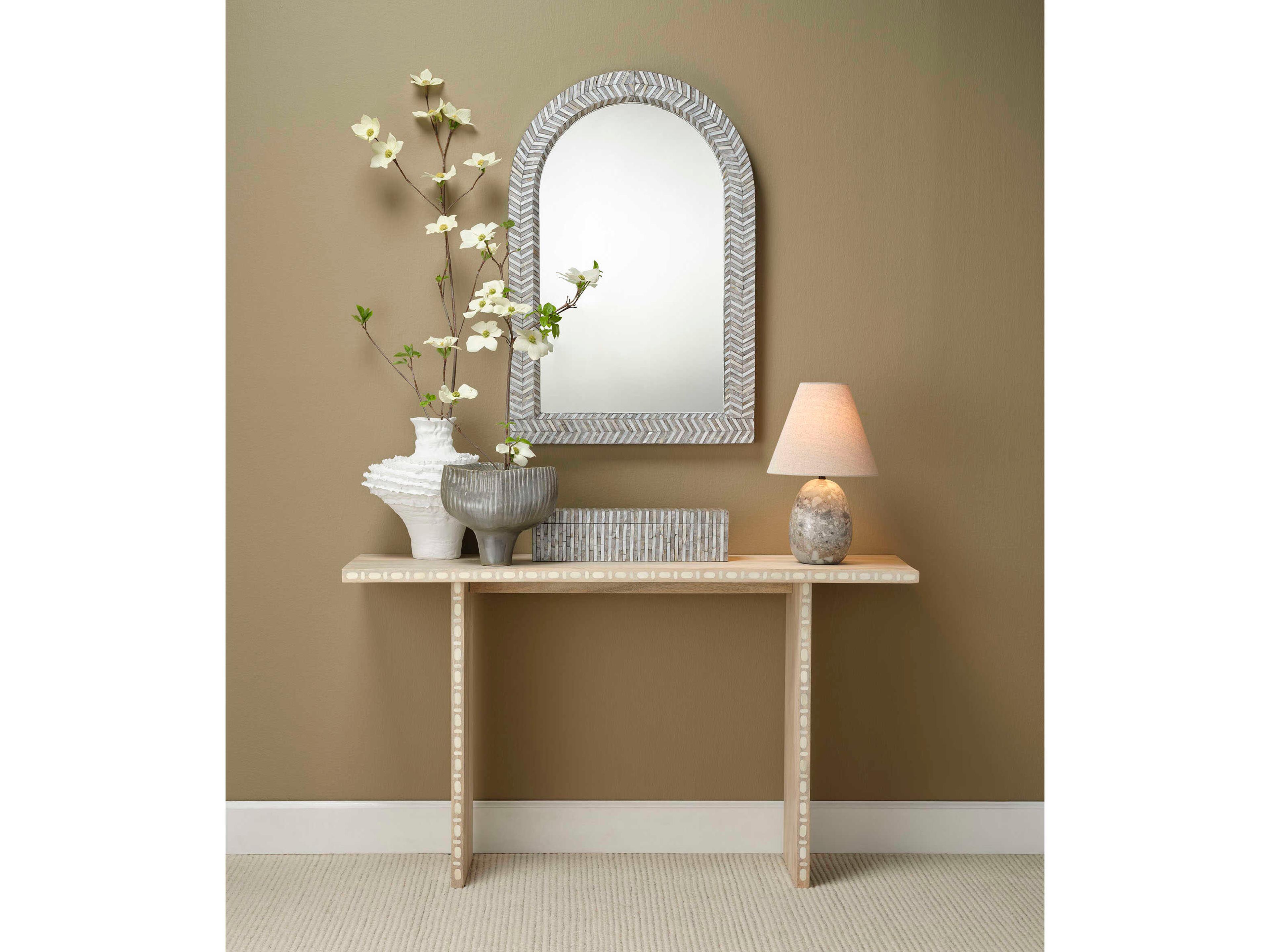 Jamie Young Plunge Grey Vase