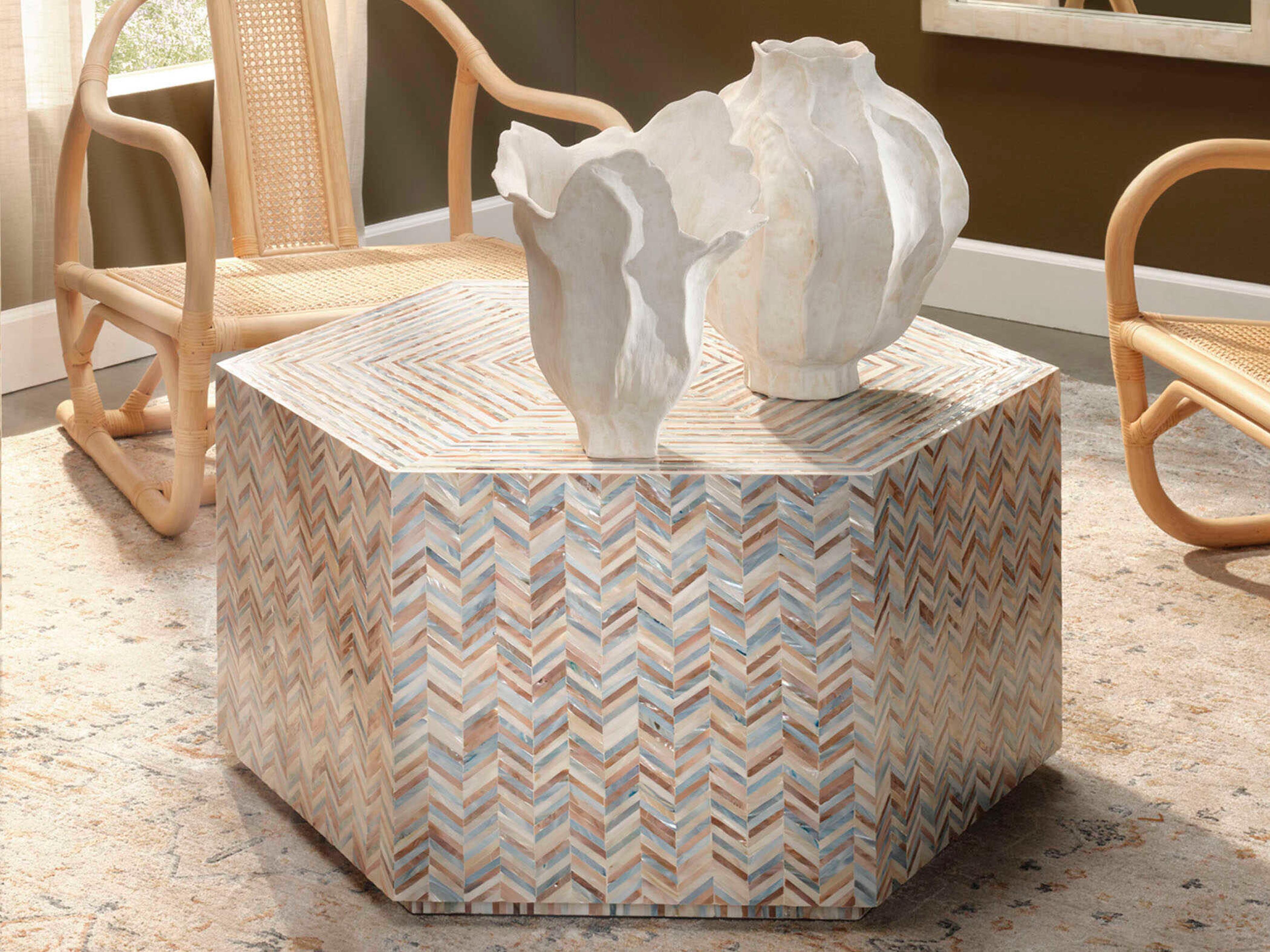 Jamie Young Poppy White Vase