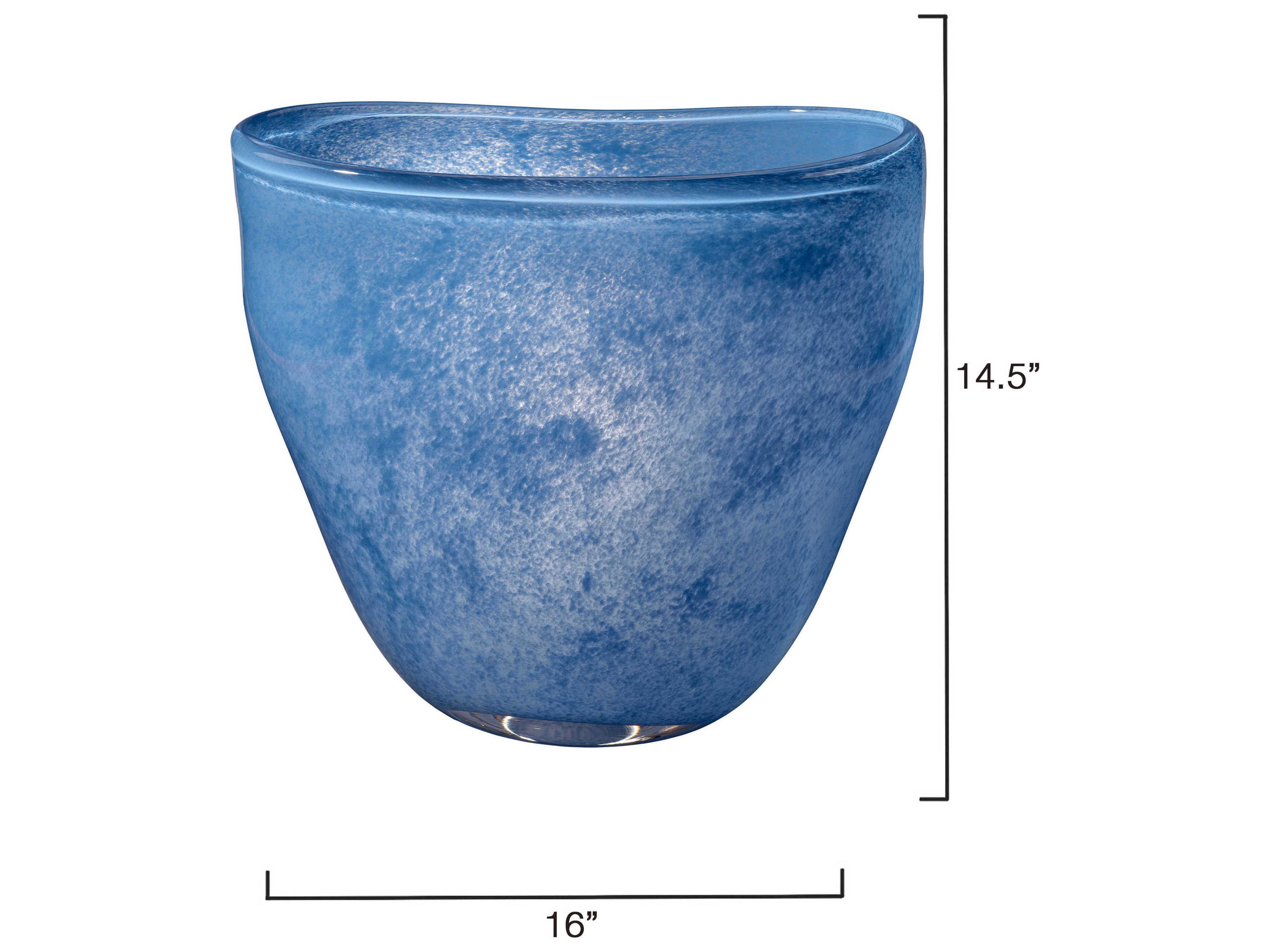 Jamie Young Plunge Blue Vase