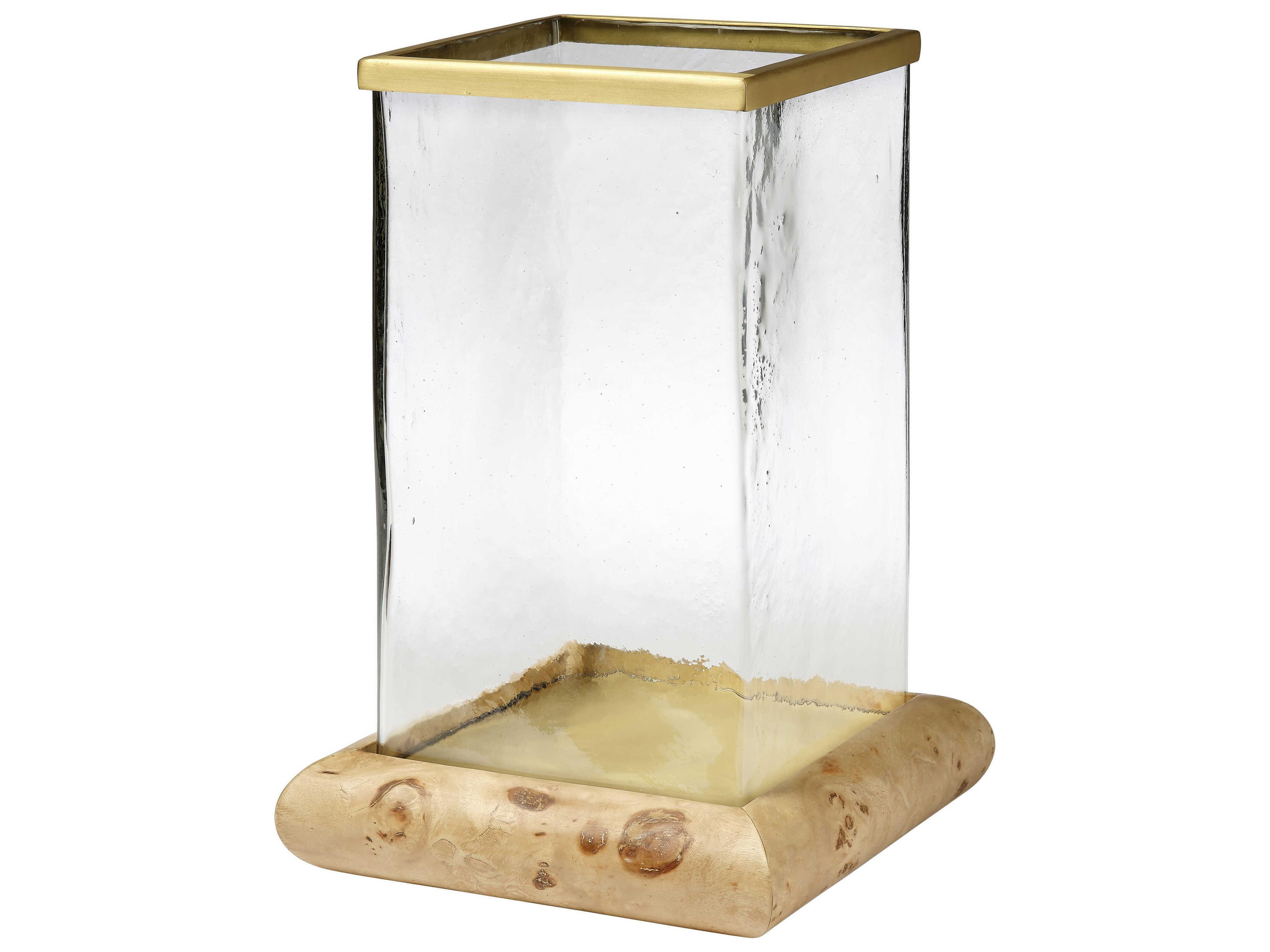 Jamie Young Rhine Brass / Natural Hurricane