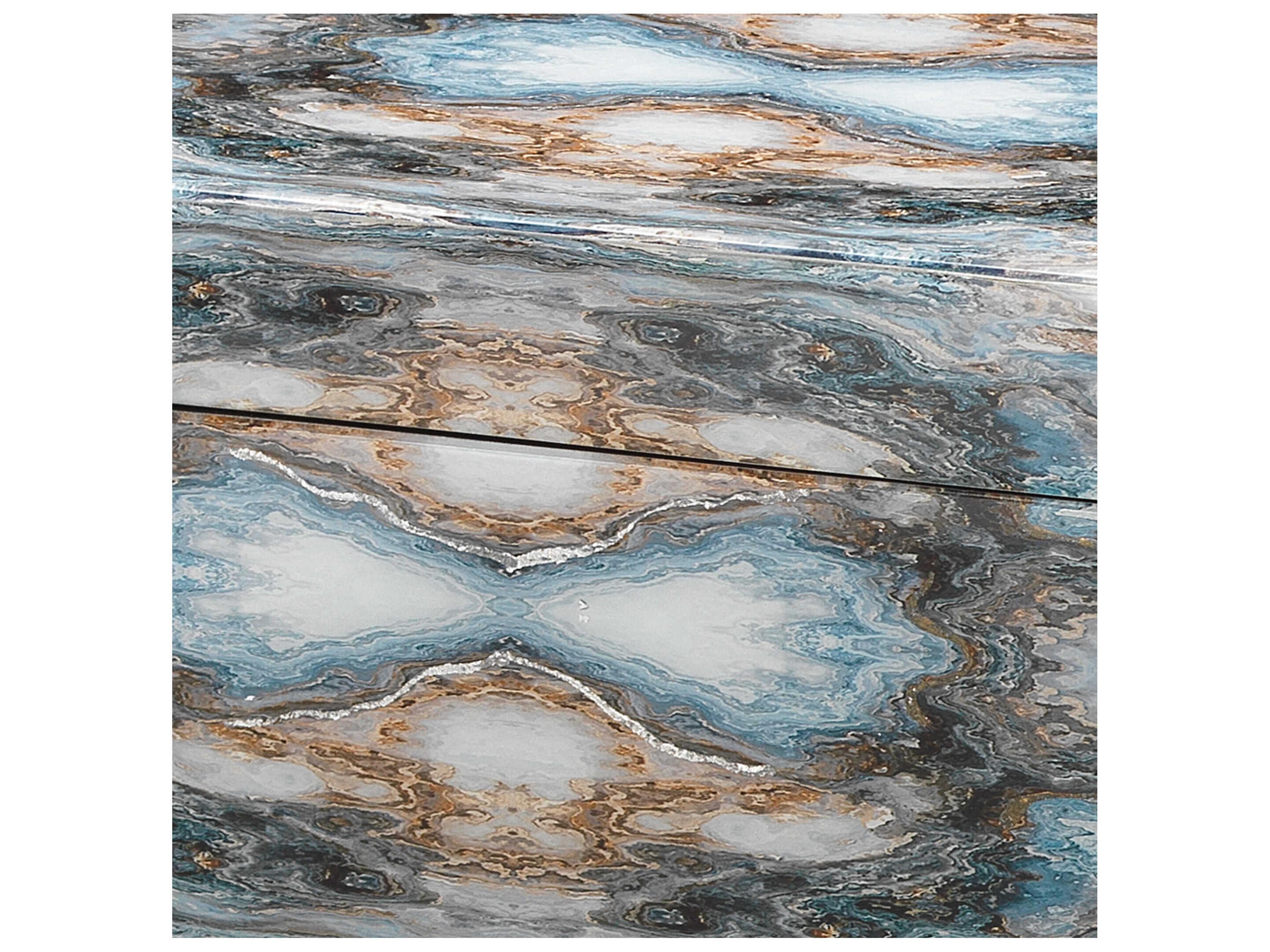 Jamie Young Indigo Blue Lacquer Jewelry Box