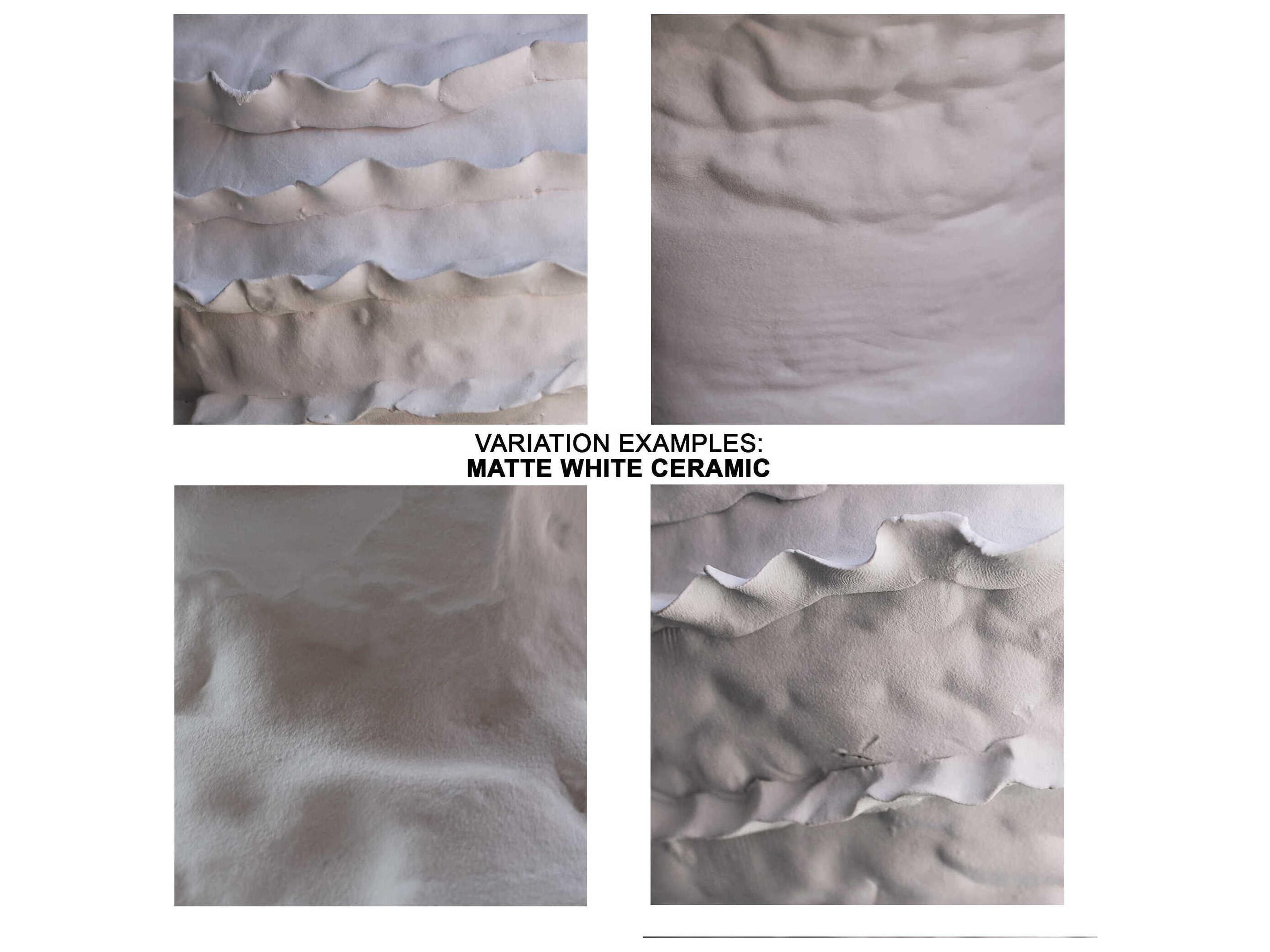 Jamie Young Ruffle White Vase