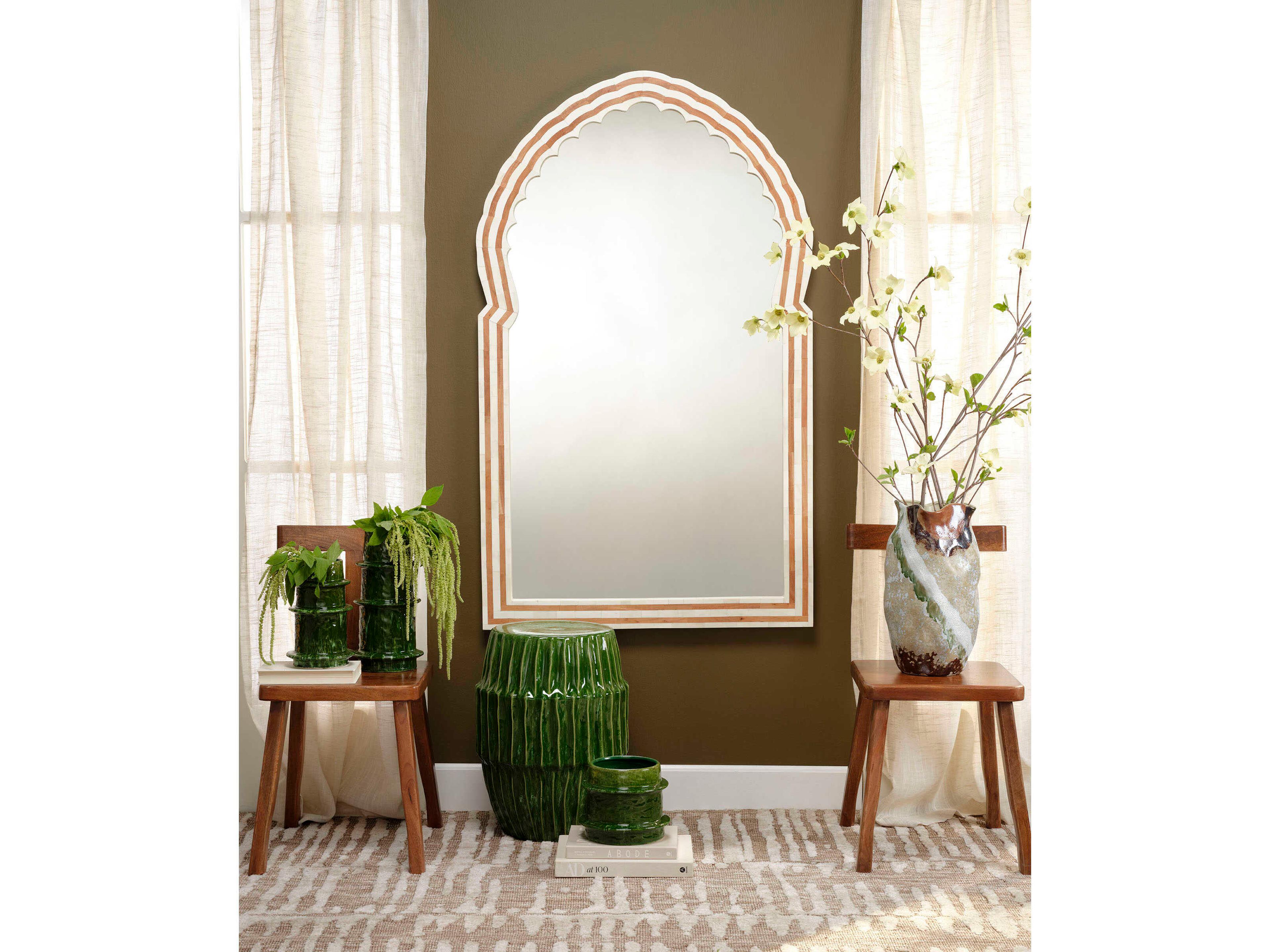 Jamie Young Saturn Green Vase