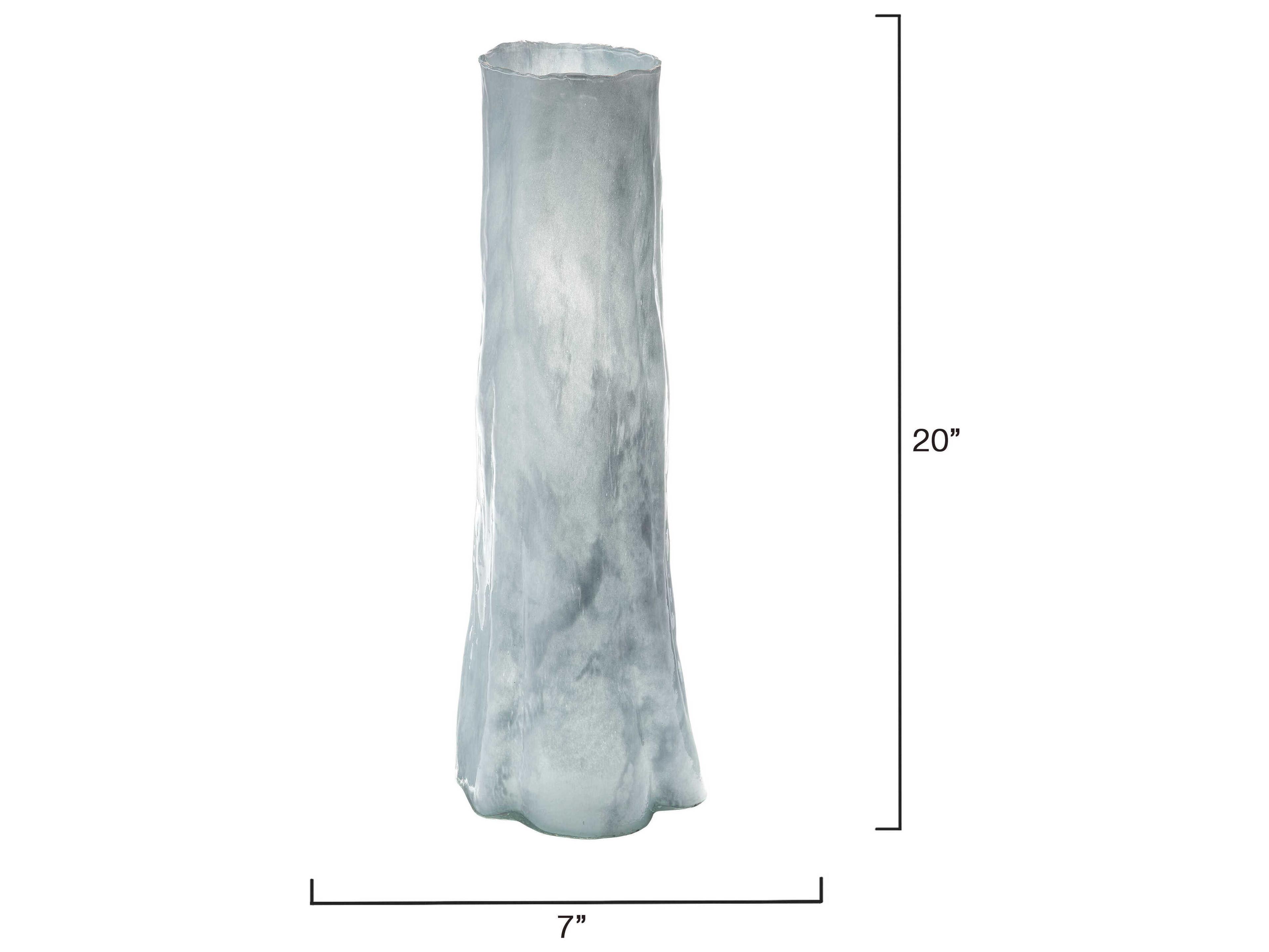 Jamie Young Sequoia Pale Blue Vase