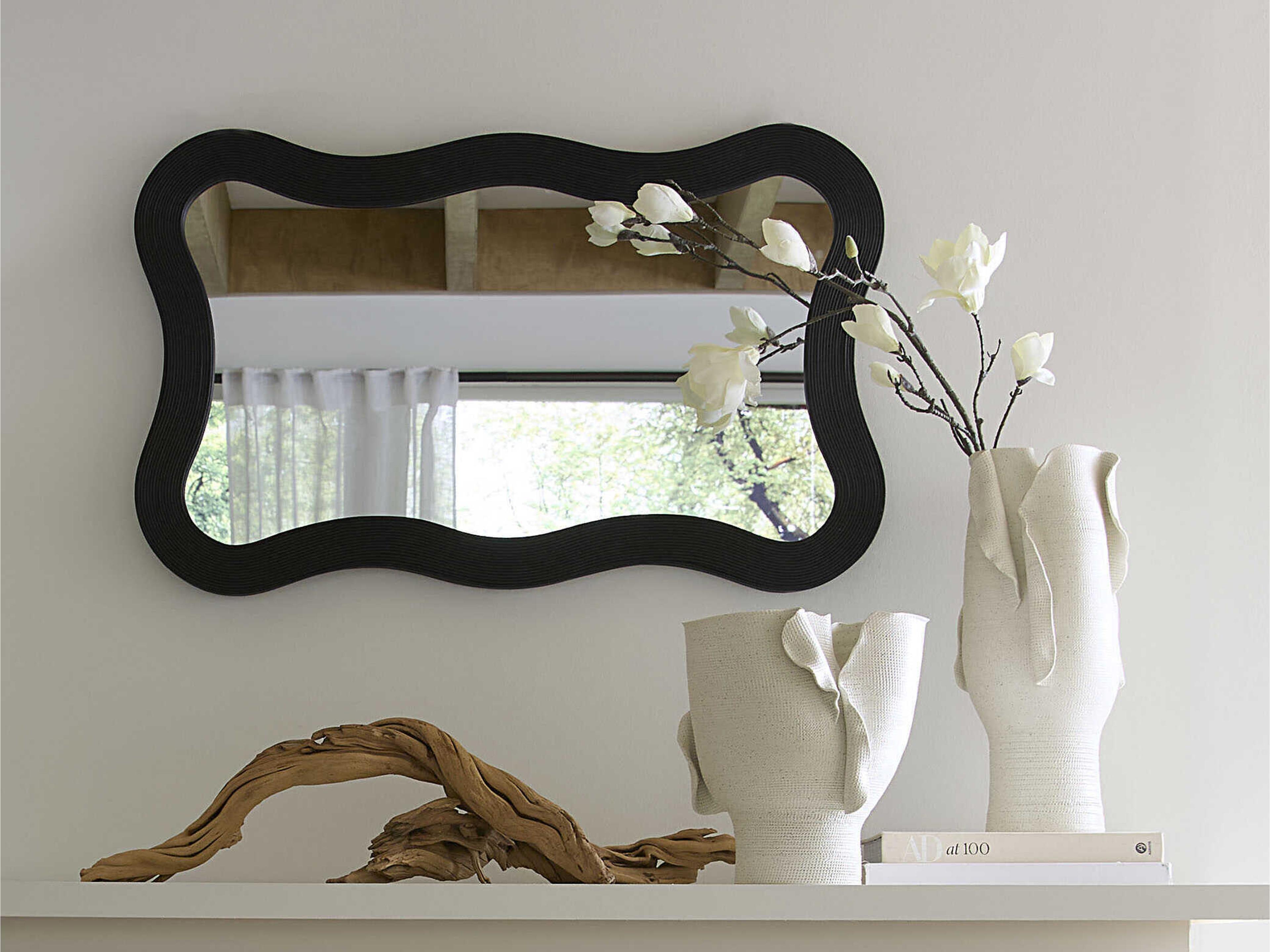 Jamie Young Severed Matte White Vase