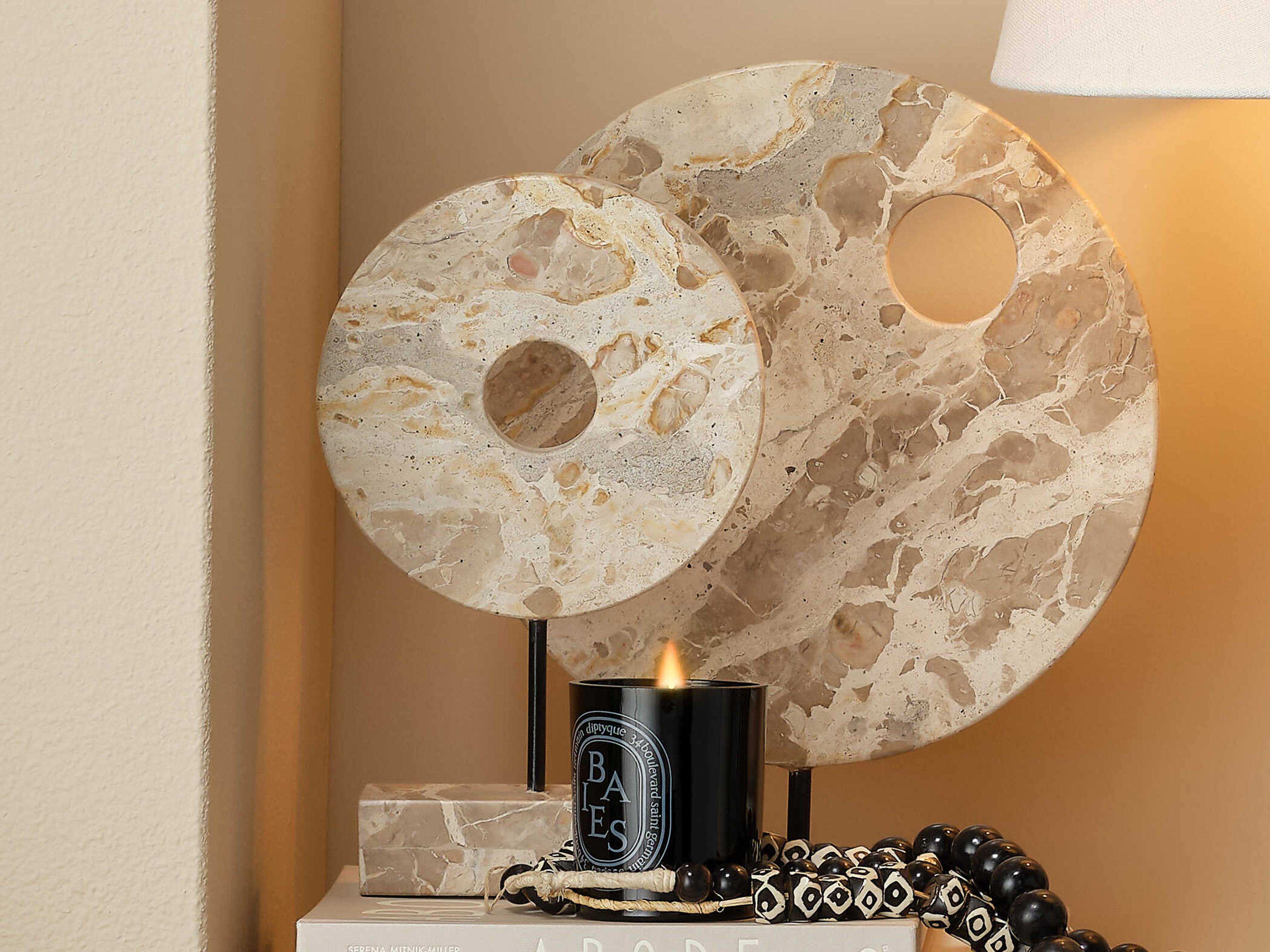 Jamie Young Soleil Marble Stand