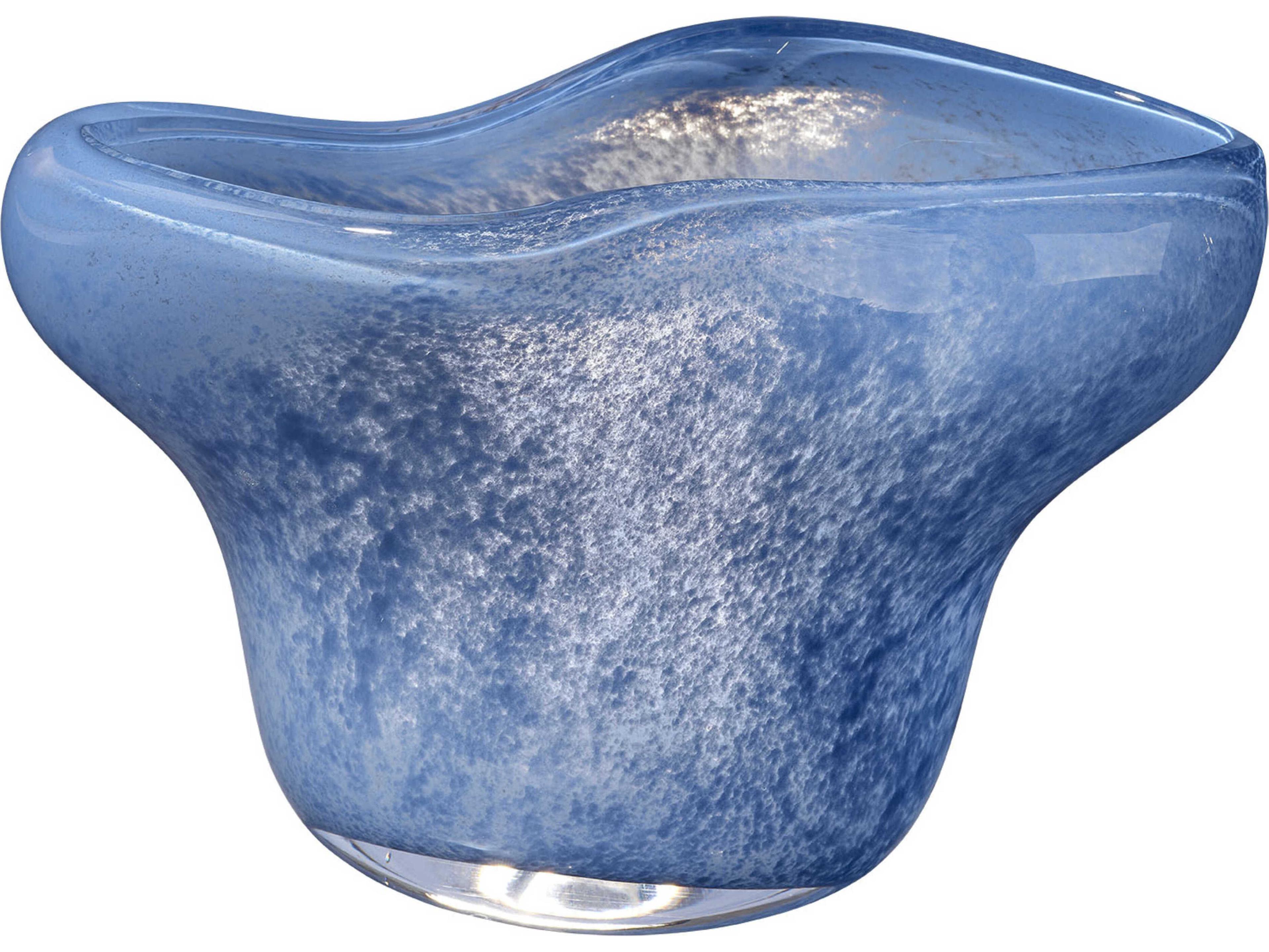 Jamie Young Splash Blue Decorative Plate