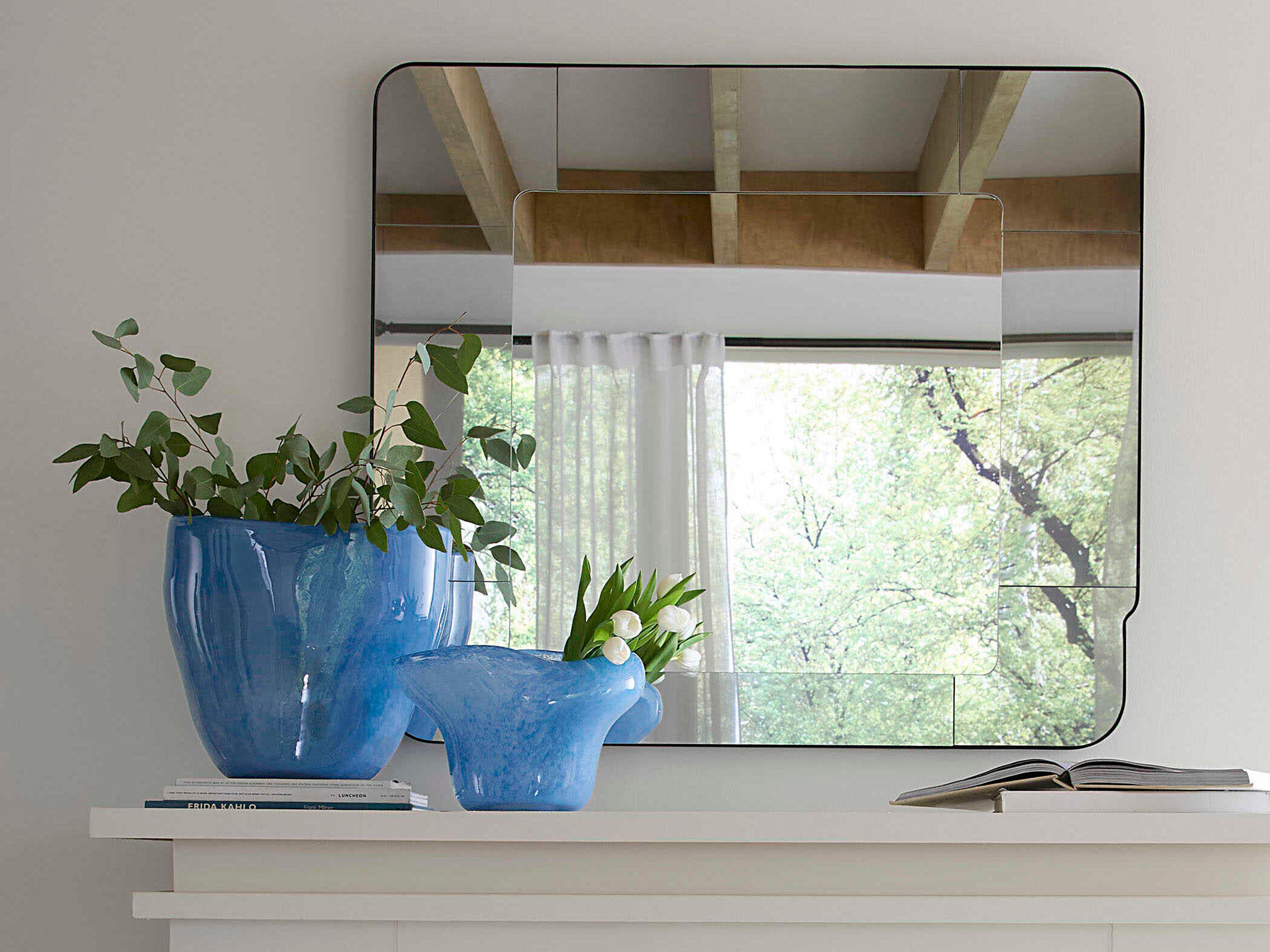 Jamie Young Splash Blue Decorative Plate