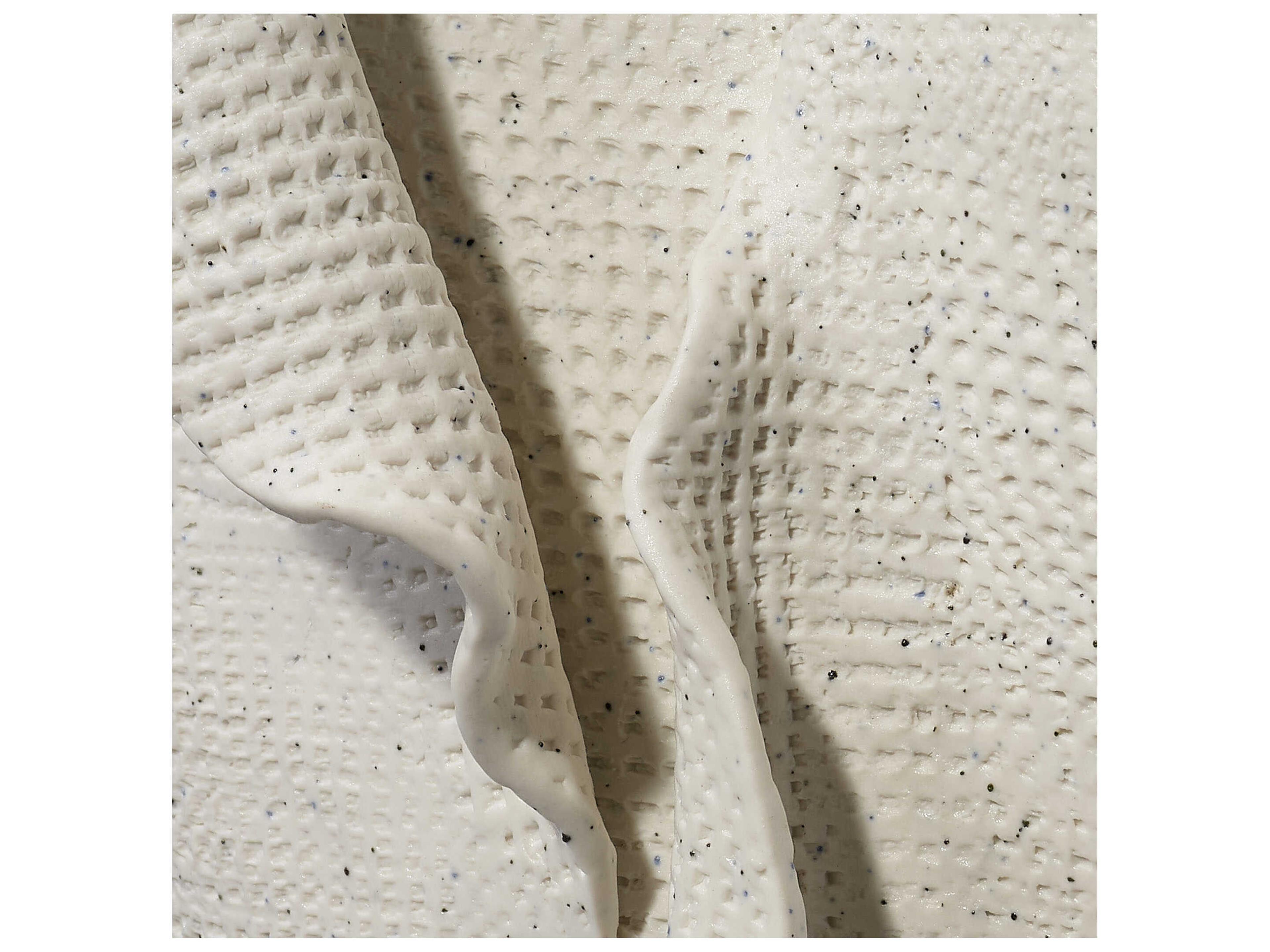 Jamie Young Torn Matte White Vase