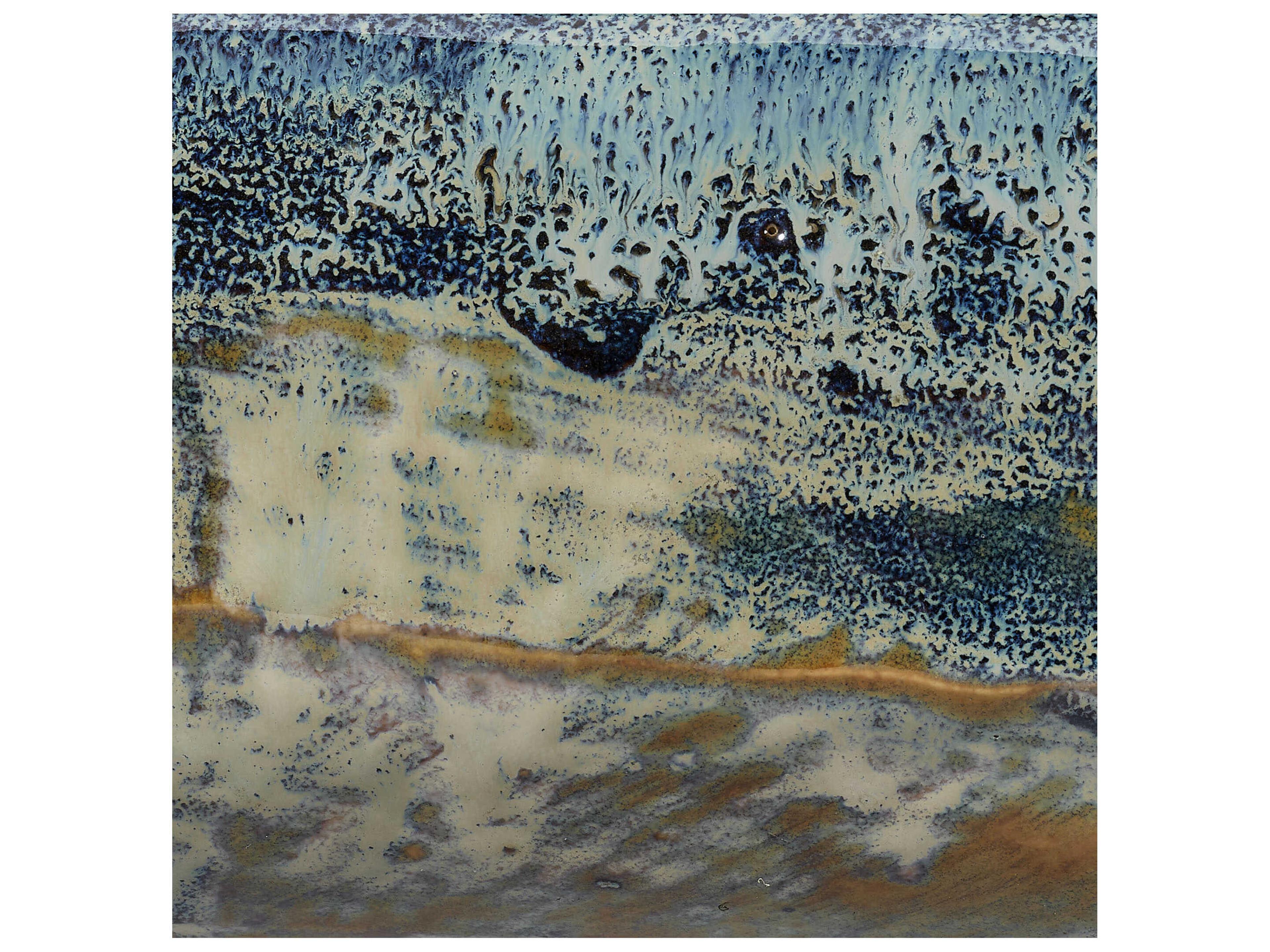 Jamie Young Unearthed Reactive Grey Glaze Decorative Bowl