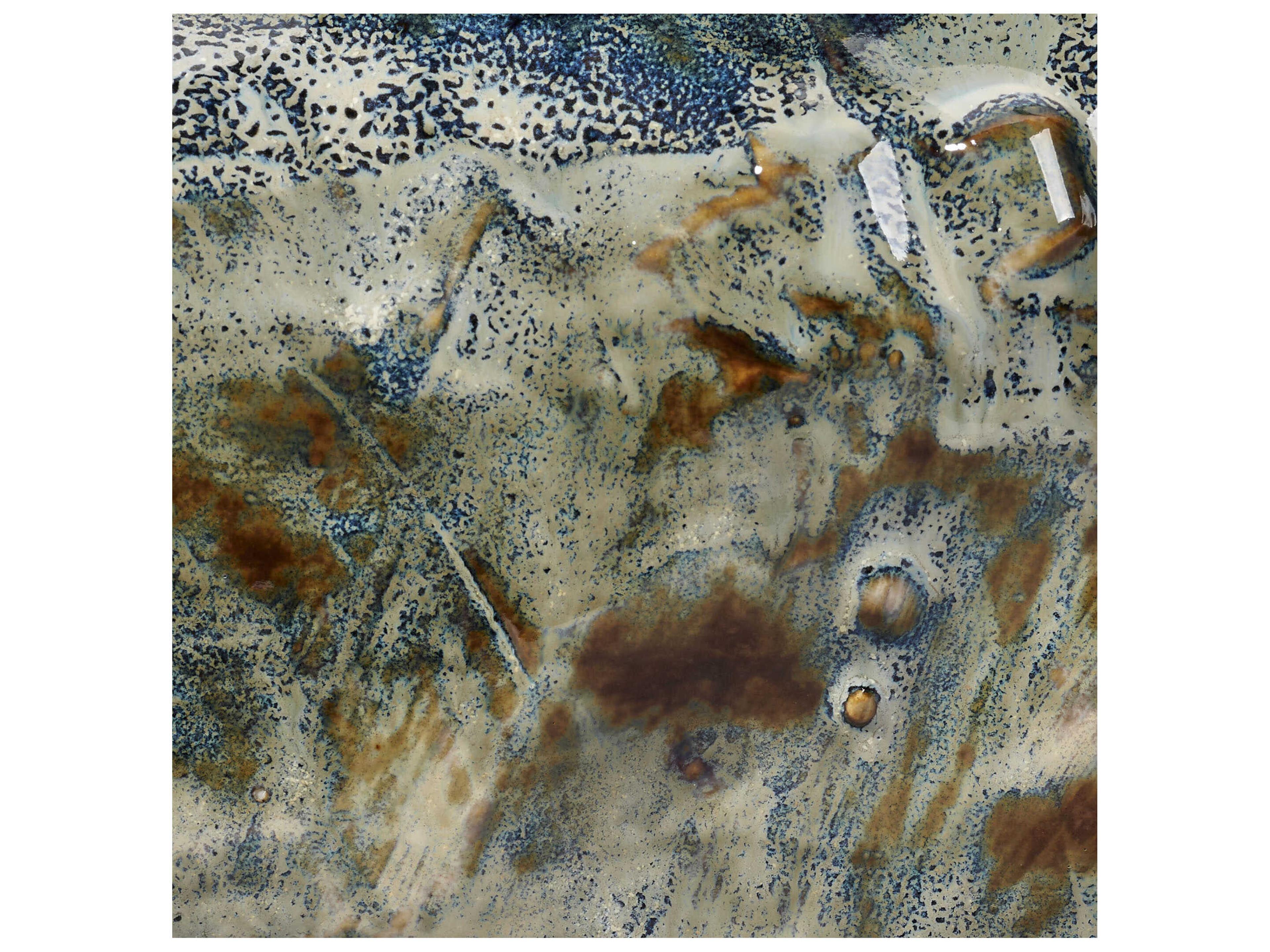 Jamie Young Unearthed Reactive Grey Glaze Decorative Bowl