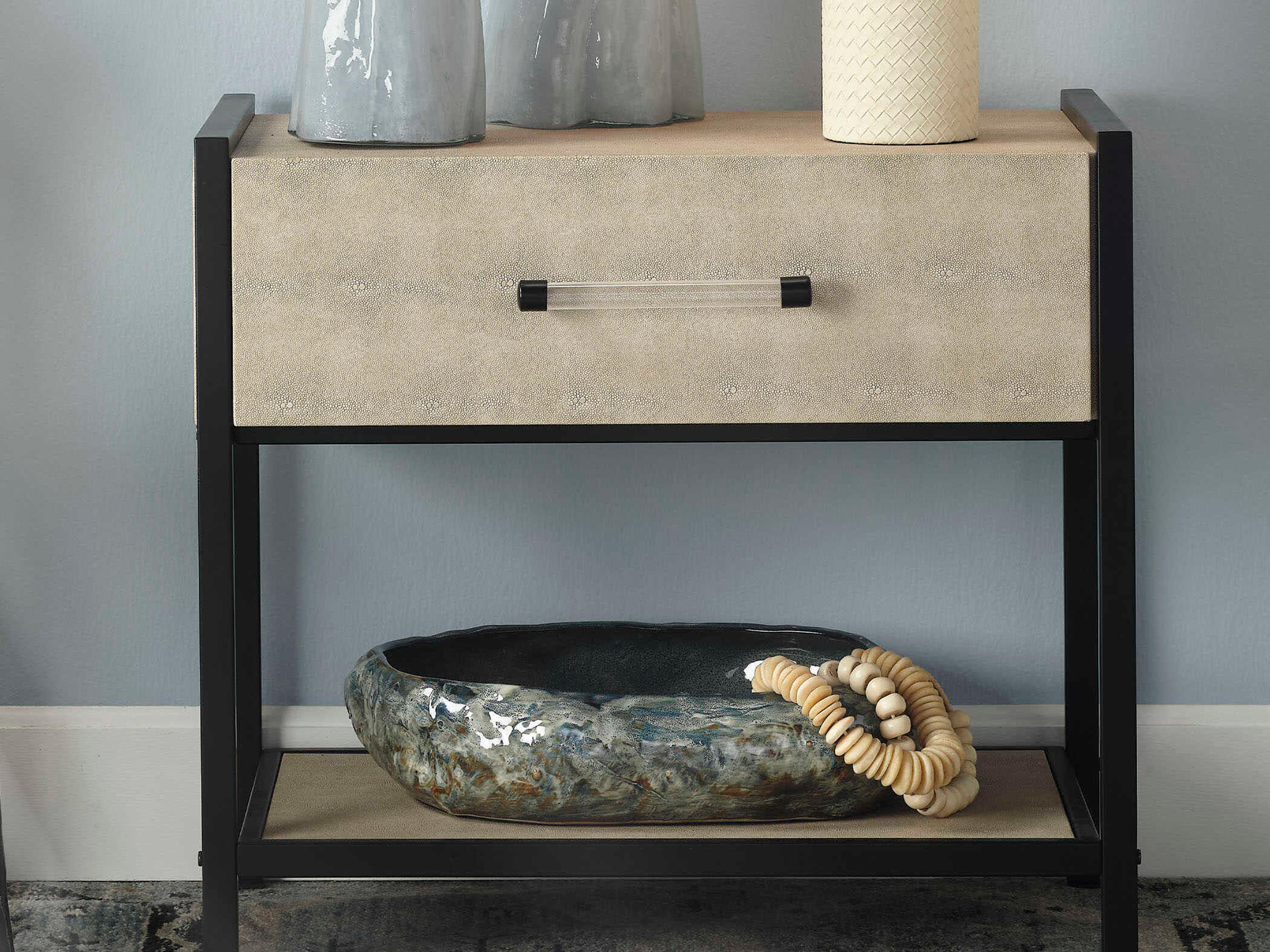 Jamie Young Unearthed Reactive Grey Glaze Decorative Bowl