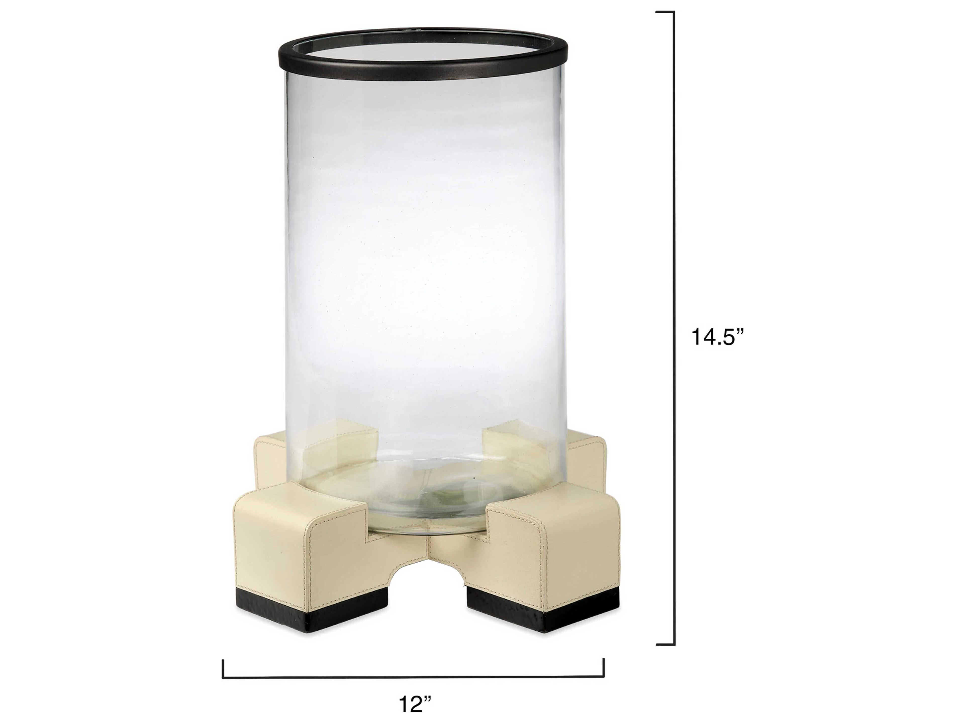 Jamie Young Vector Black / Ivory Hurricane