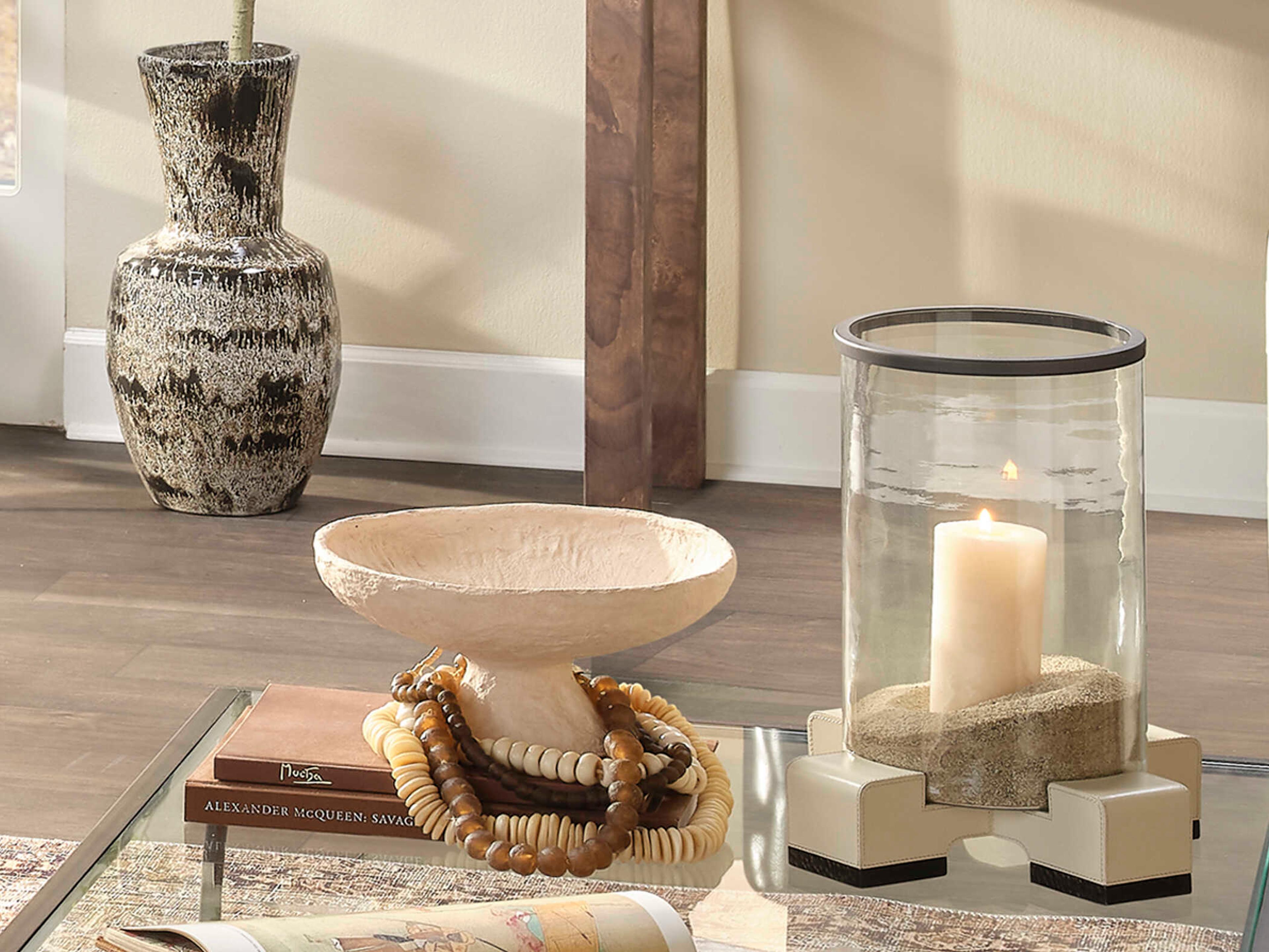 Jamie Young Vector Black / Ivory Hurricane