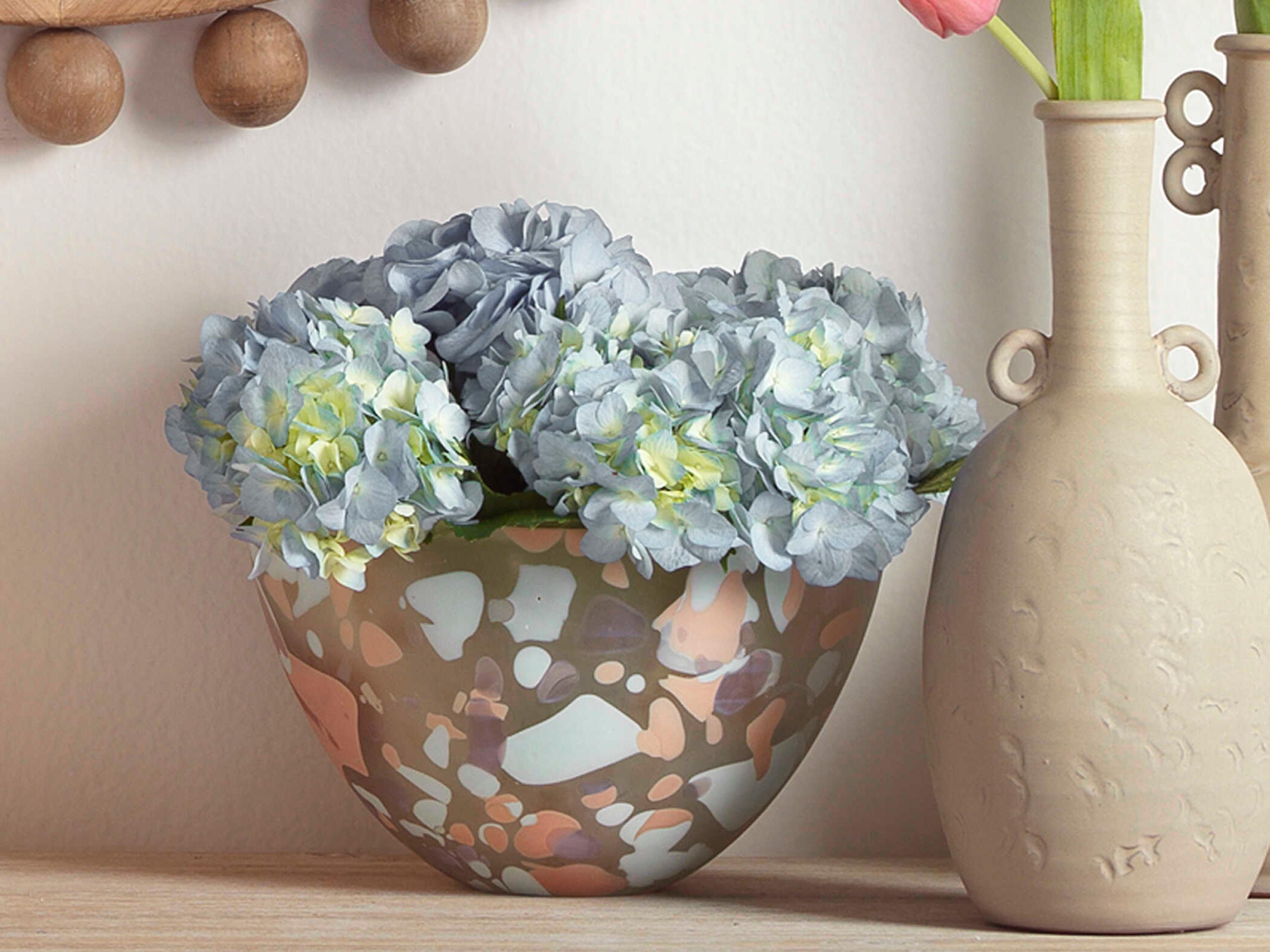 Jamie Young Watercolor Pastel Multicolor 10" Decorative Bowl