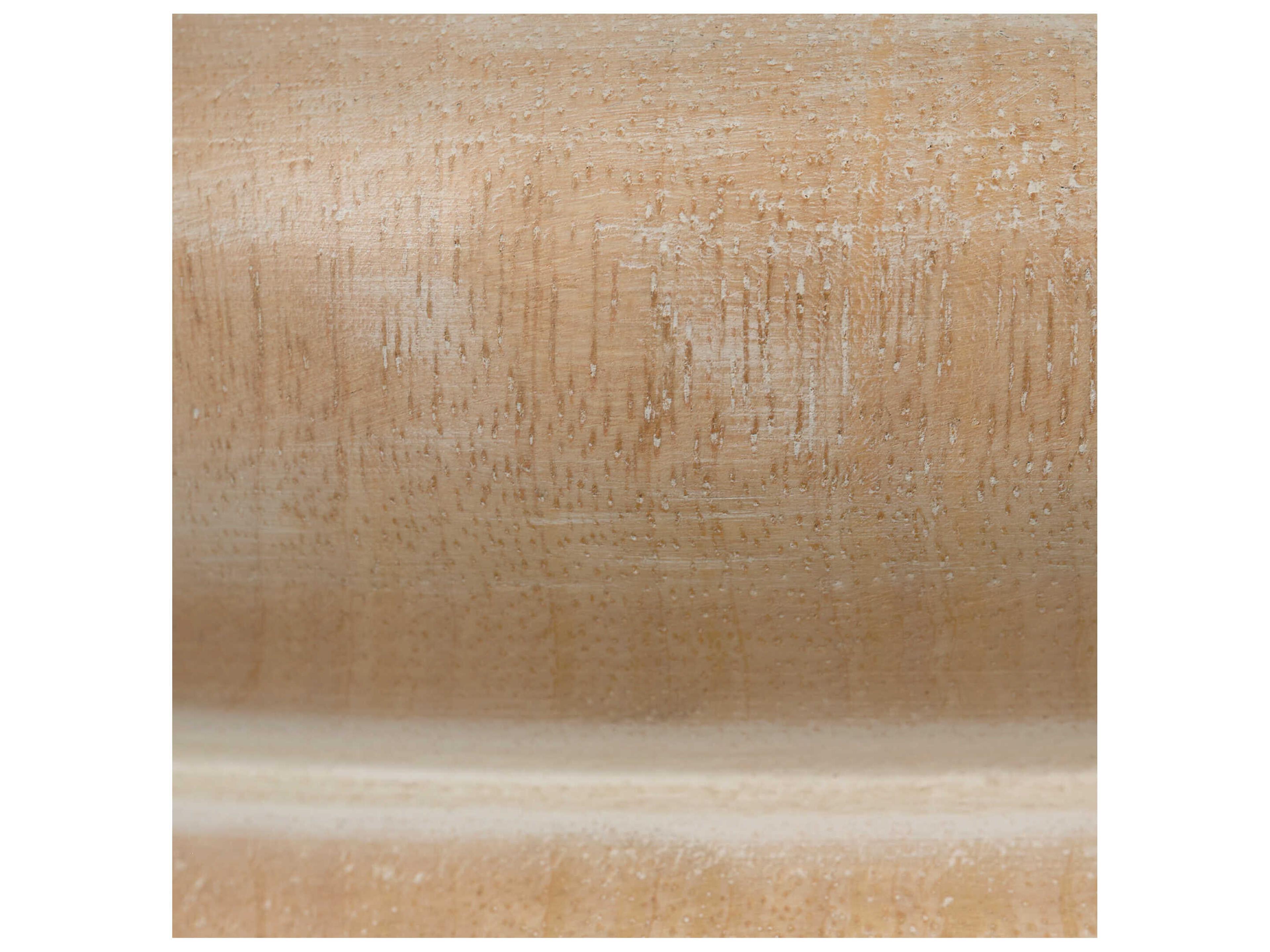 Jamie Young Abacus Natural Bleached Wood Buffet Lamp