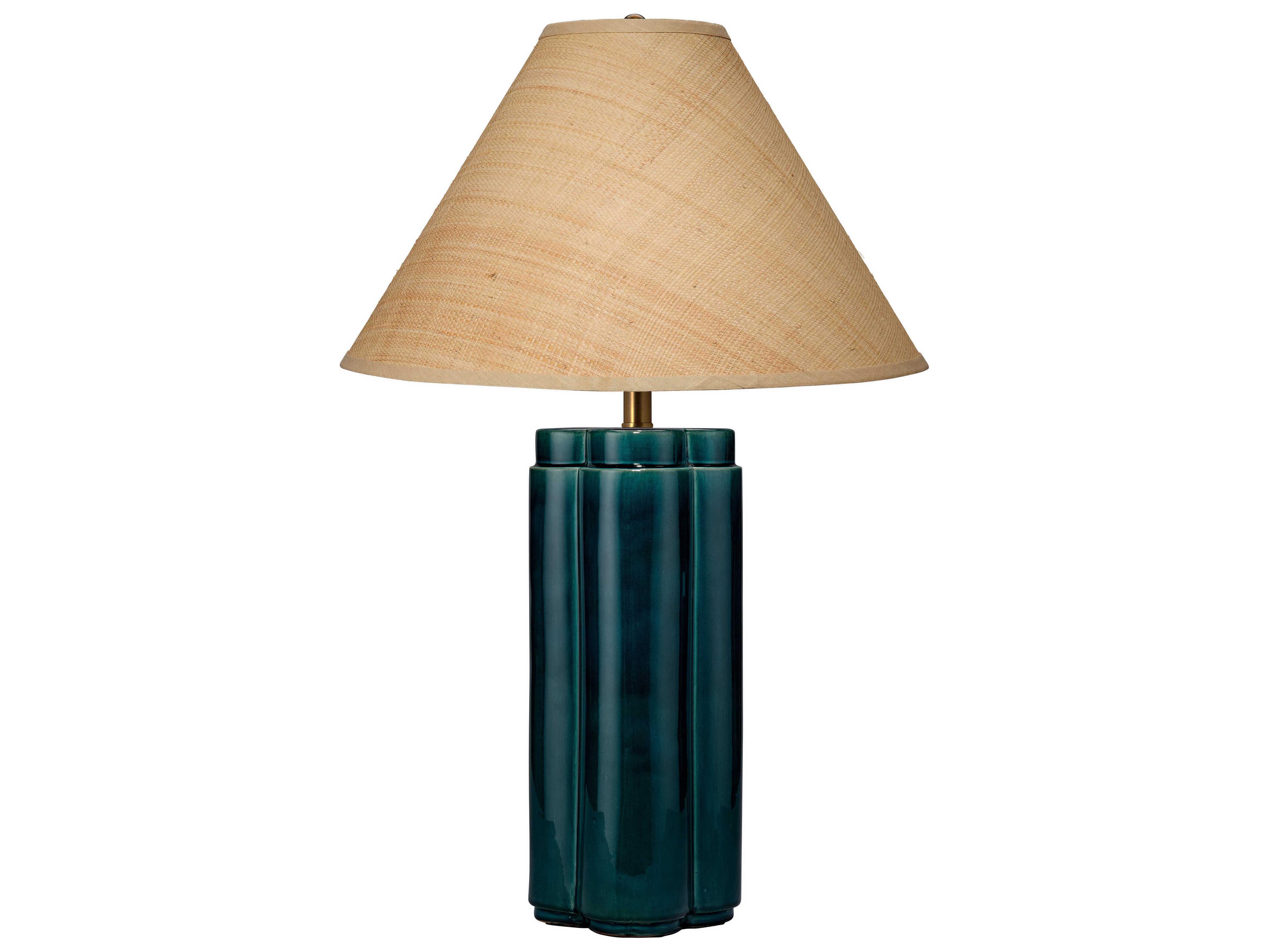 Jamie Young Allister Blue Buffet Lamp