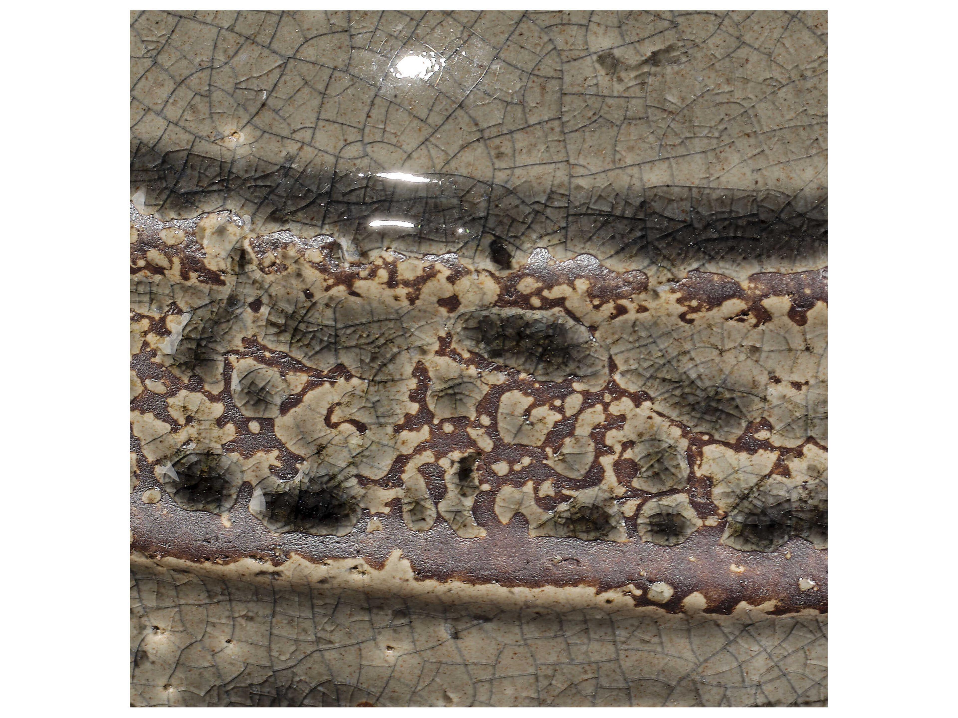 Jamie Young Avondale Grey Tapered Drum White Linen Rolled Edge Buffet Lamp