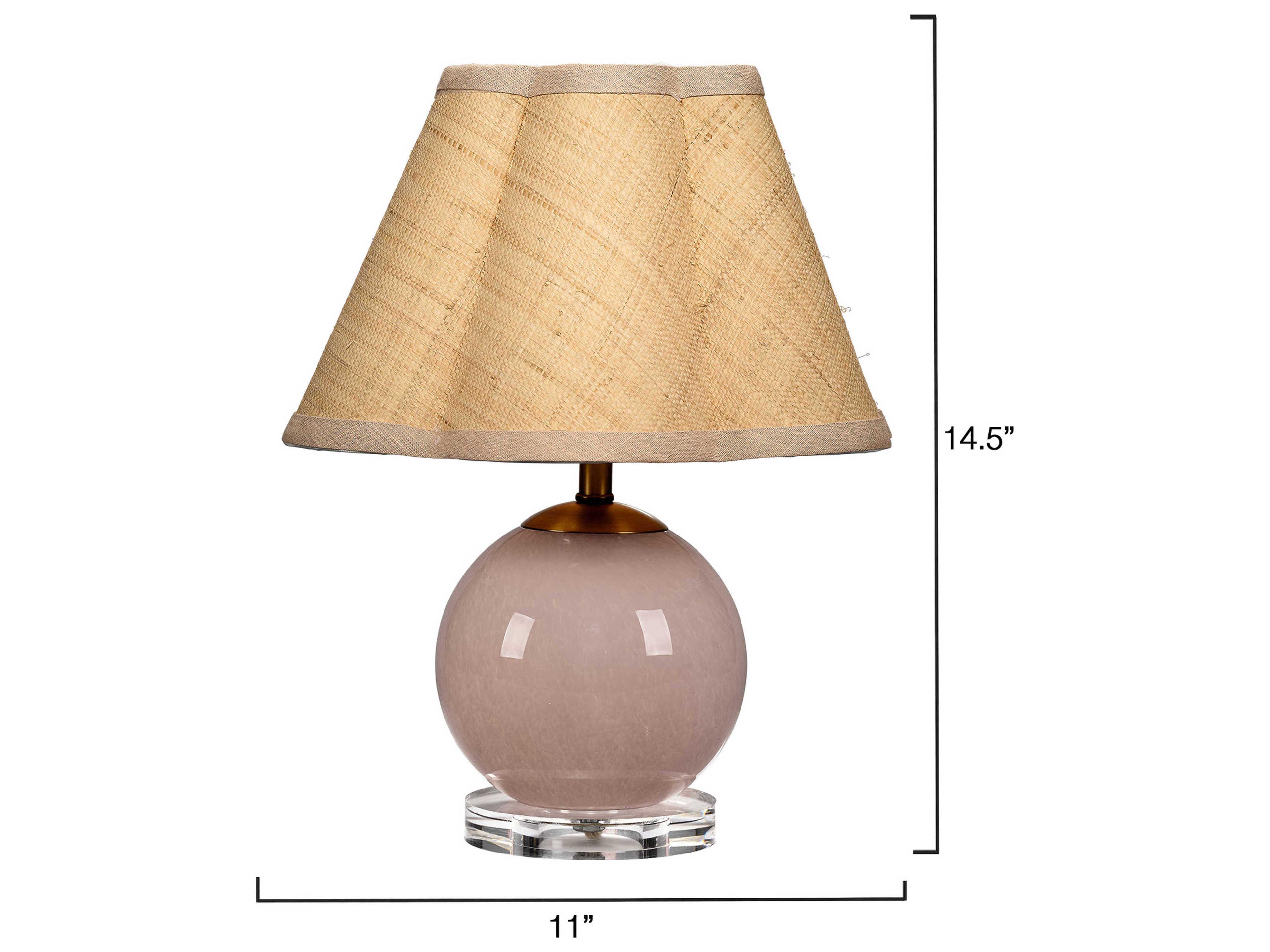 Jamie Young Dottie Pink Table Lamp