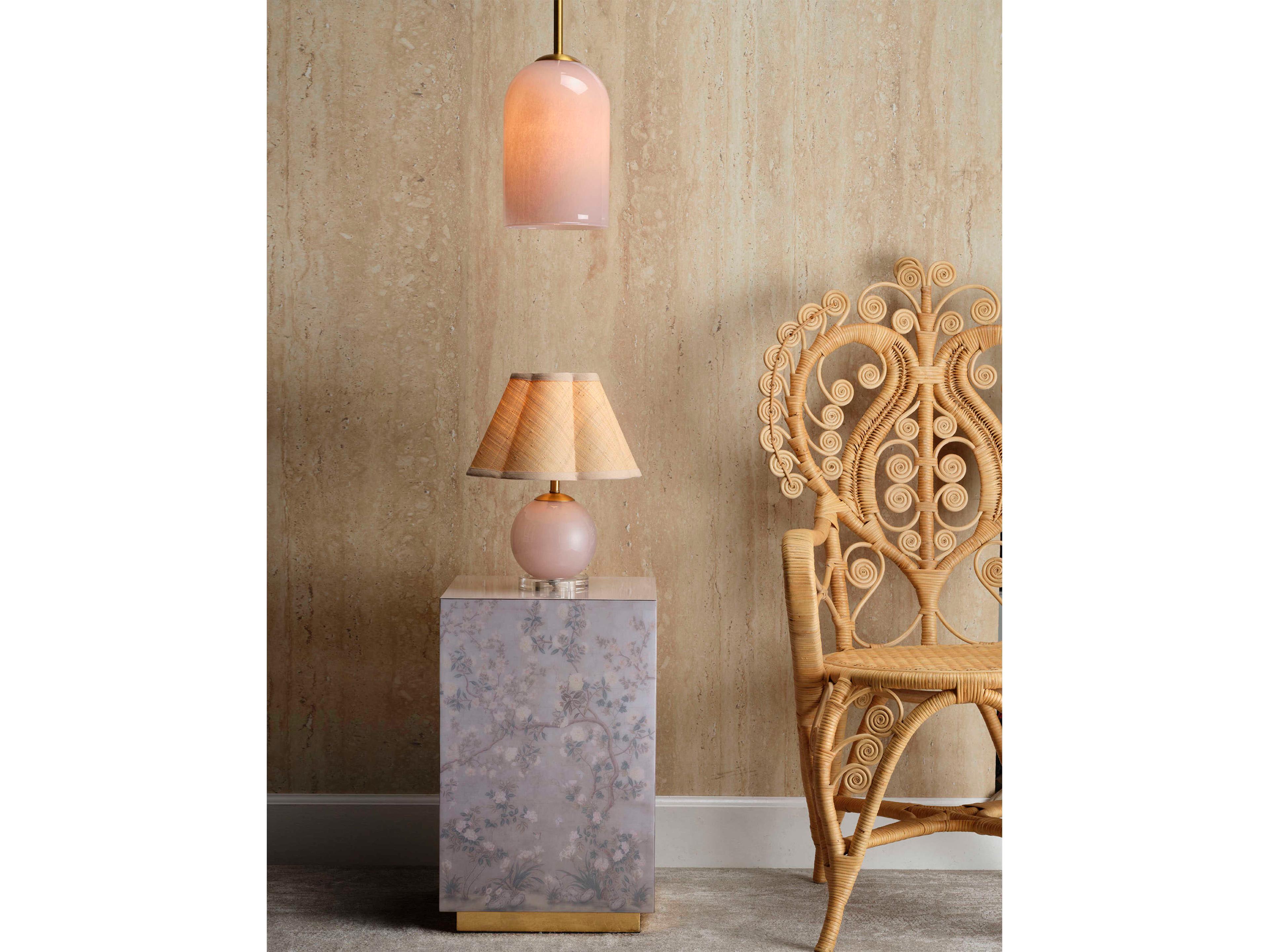 Jamie Young Dottie Pink Table Lamp