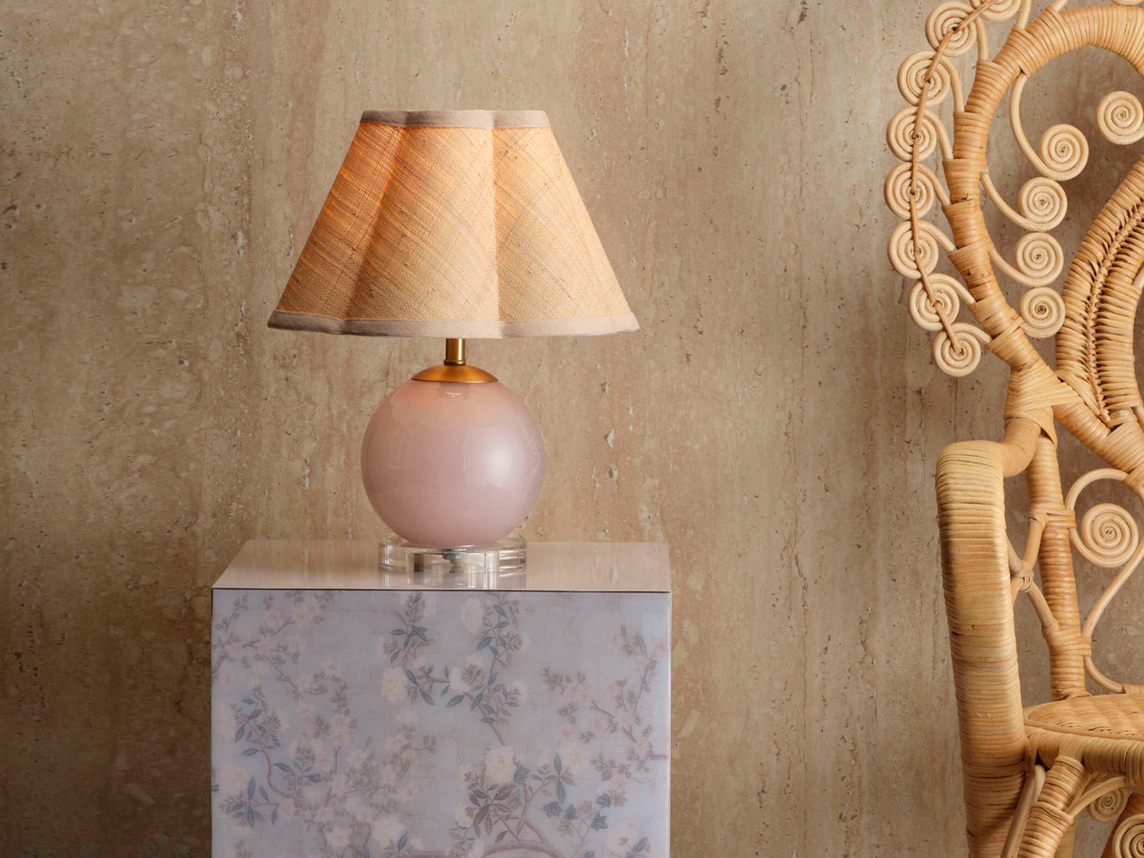 Jamie Young Dottie Pink Table Lamp