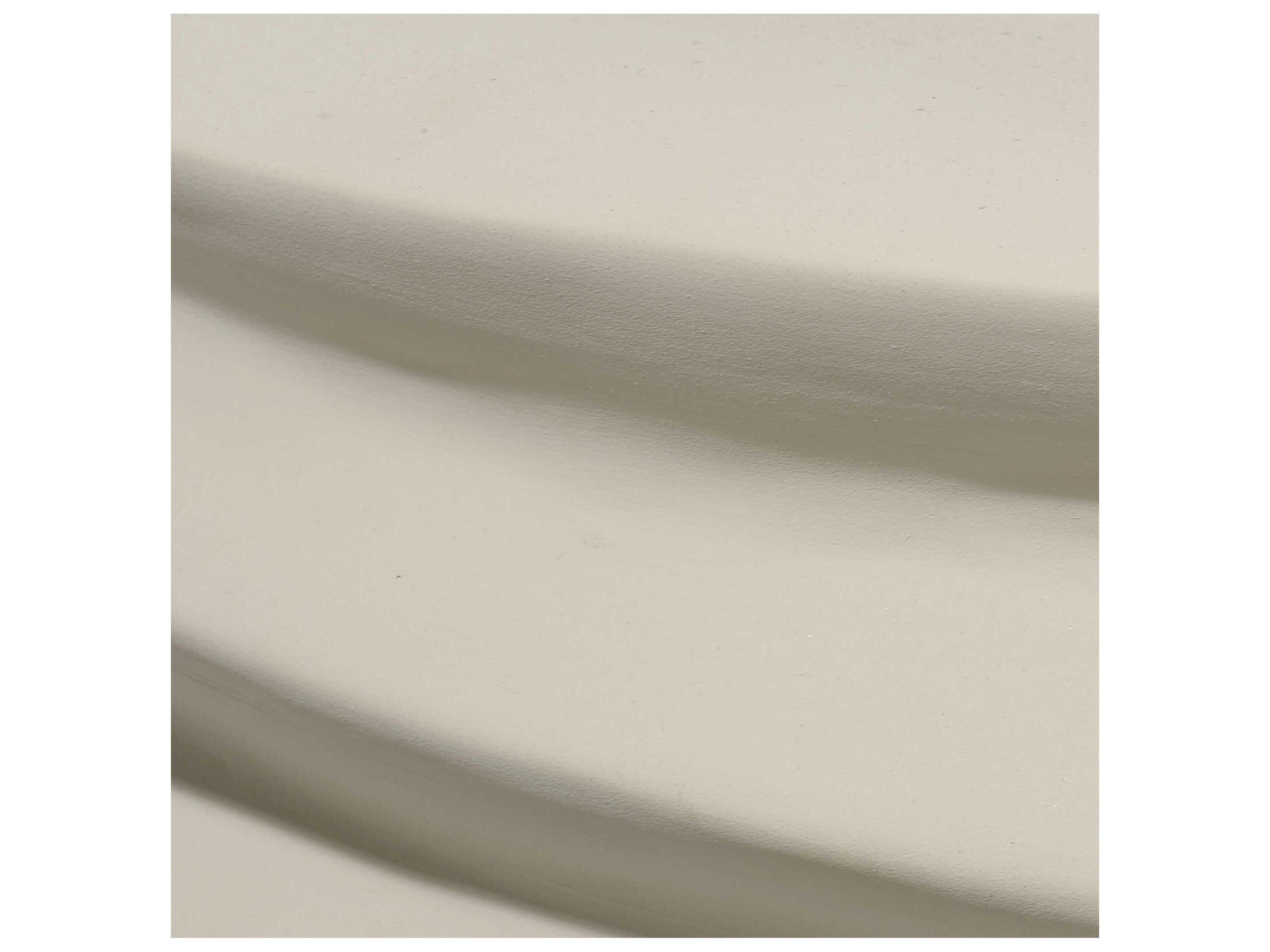 Jamie Young Dune Matte Off White Drum Linen Rolled Edge Buffet Lamp